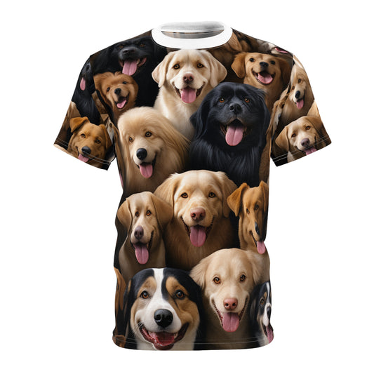 Sniff Snazzy Photo Blend Tee - Dog Breed Fashion T-shirt