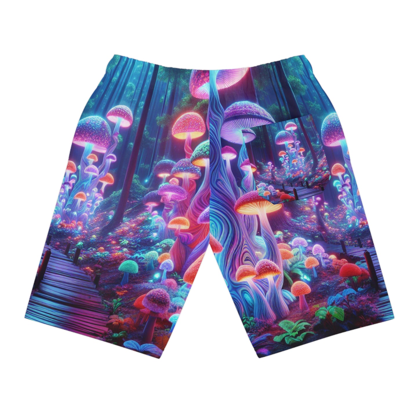 Benedetto Verona - Psychedelic Streetwear Shorts