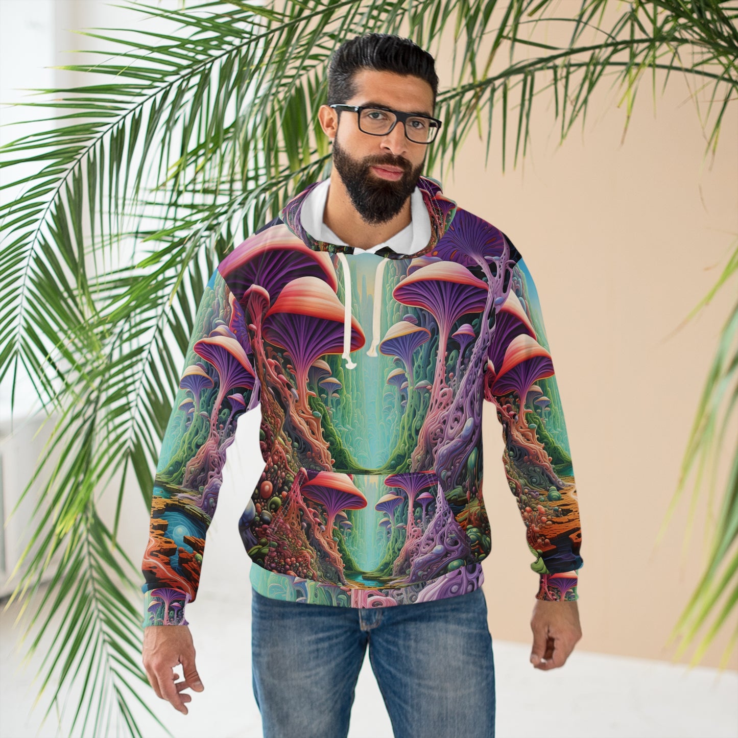 Benedetto Caravelli - Psychedelic Streetwear Hoodie