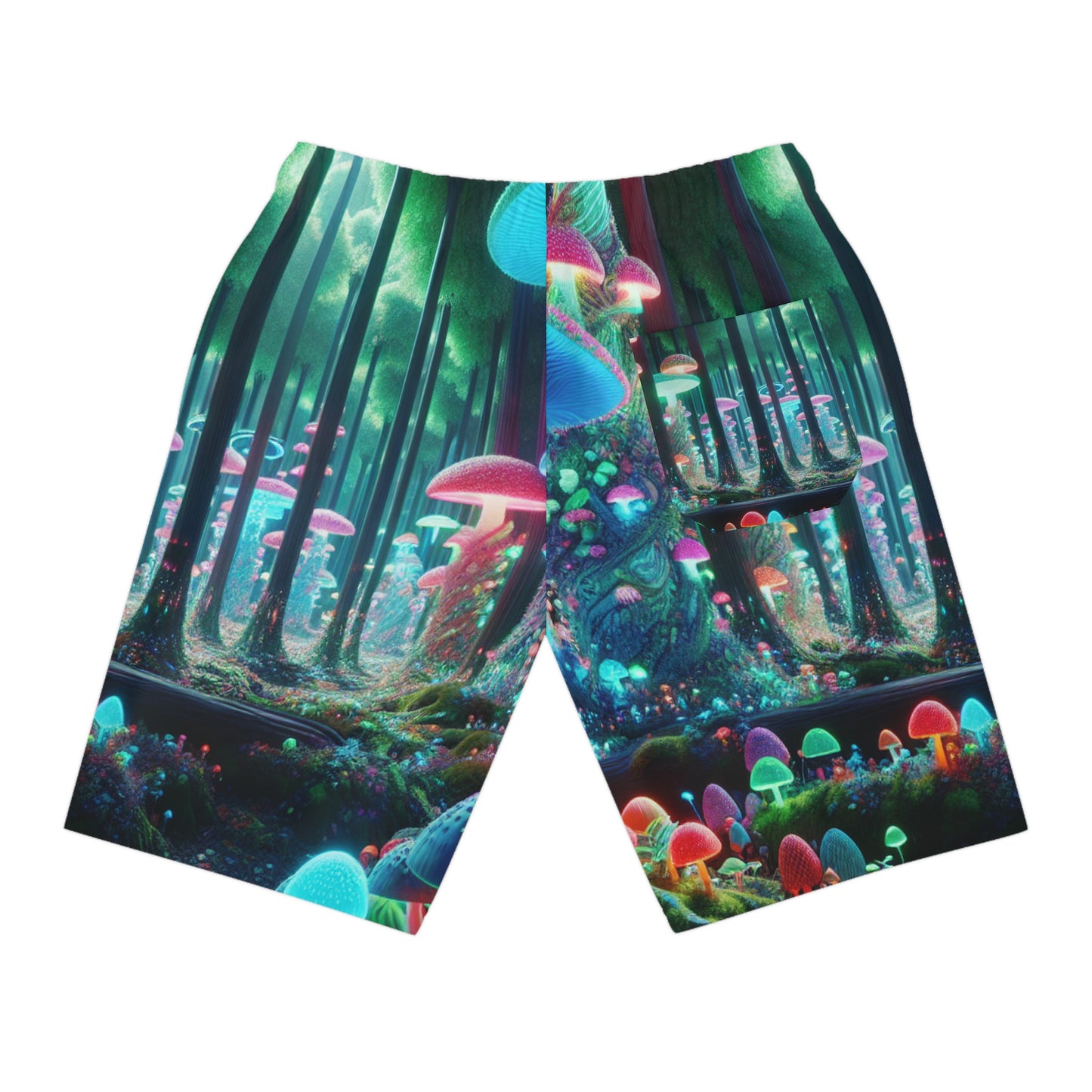 Isabella Delacour - Blacklight Reactive Shorts