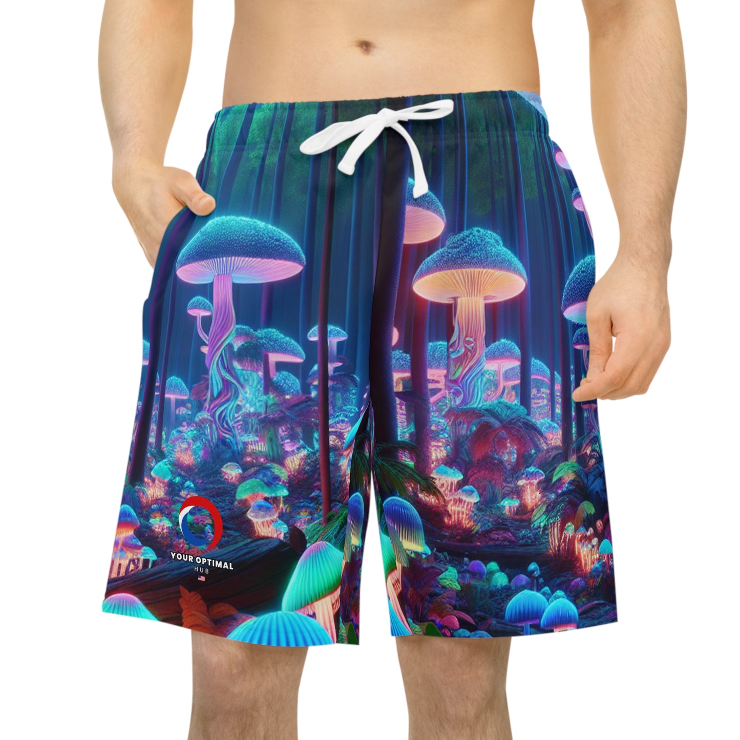 Lorenzo Castellini - Psychedelic Streetwear Shorts