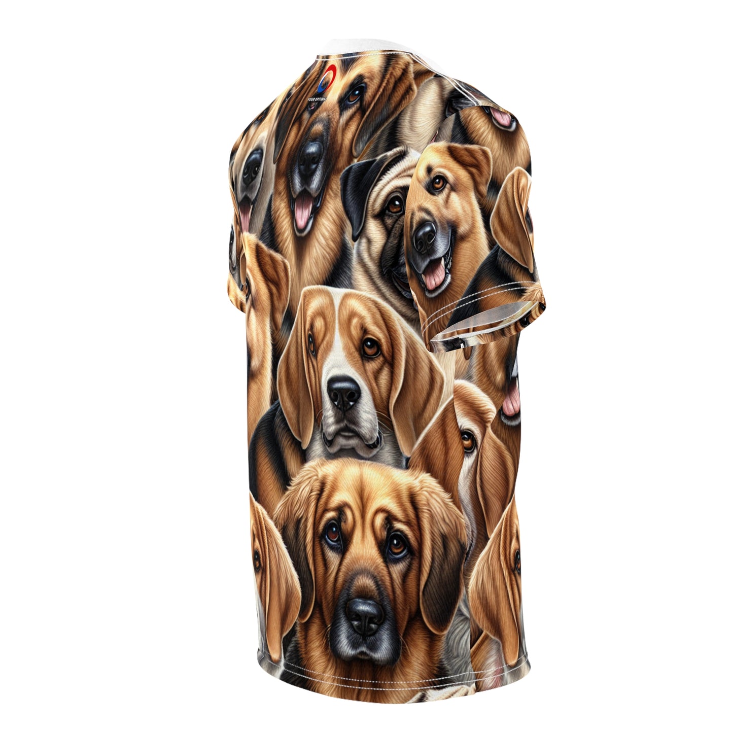 Furry Fiesta Repeater Top - Dog Breed Fashion Tee