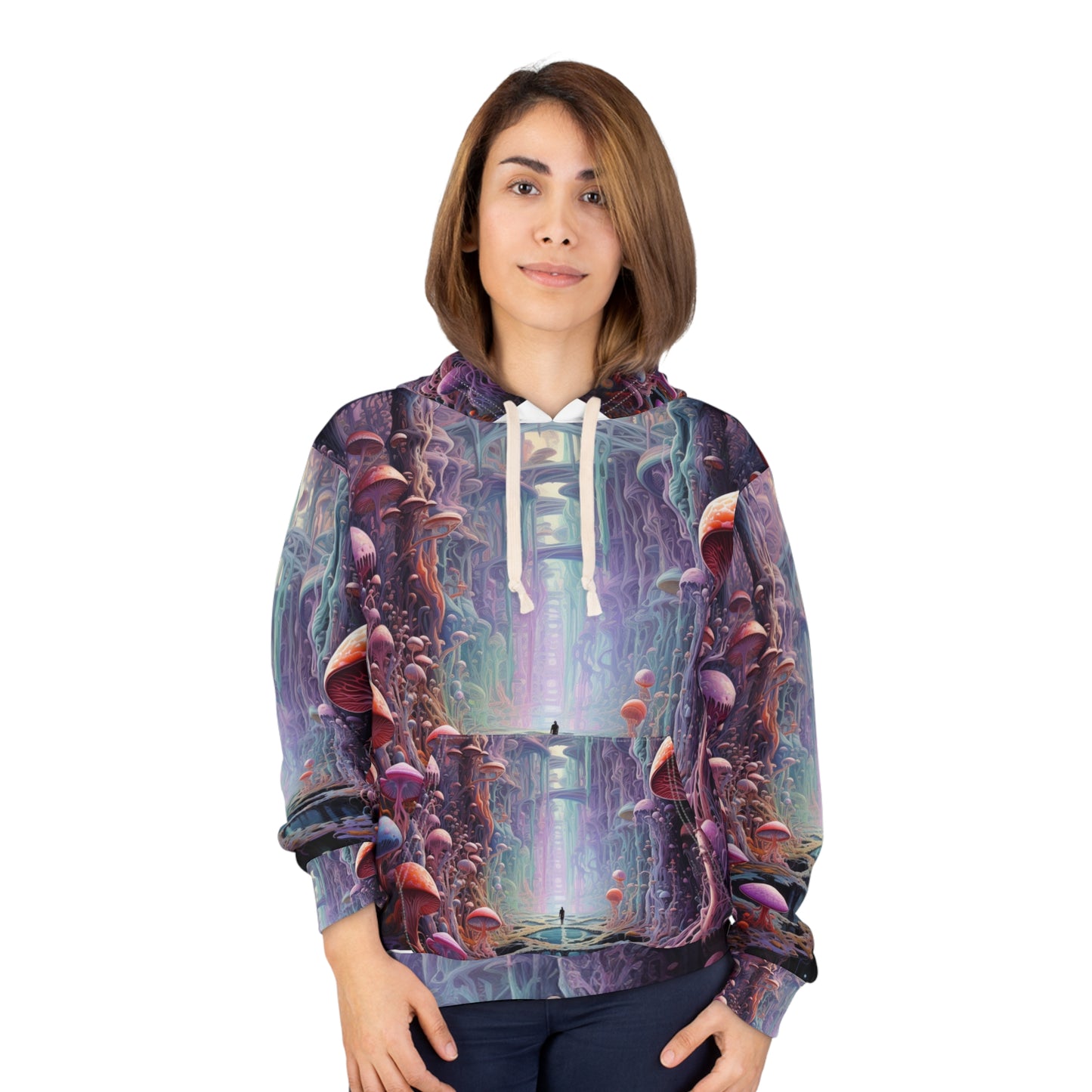 Isabella Romano - Psychedelic Streetwear Hoodie