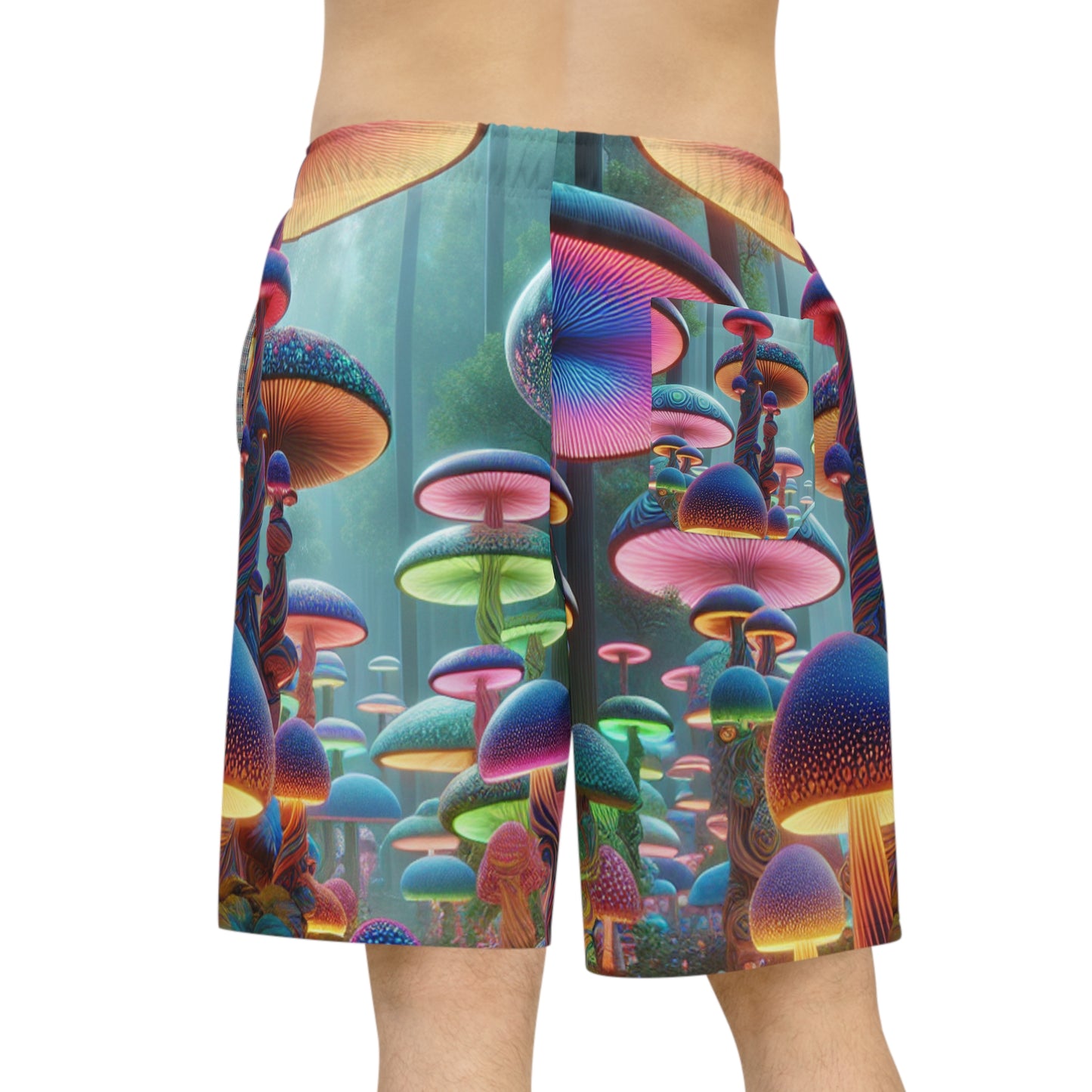 Lorenzo Bellini - Psychedelic Streetwear Shorts