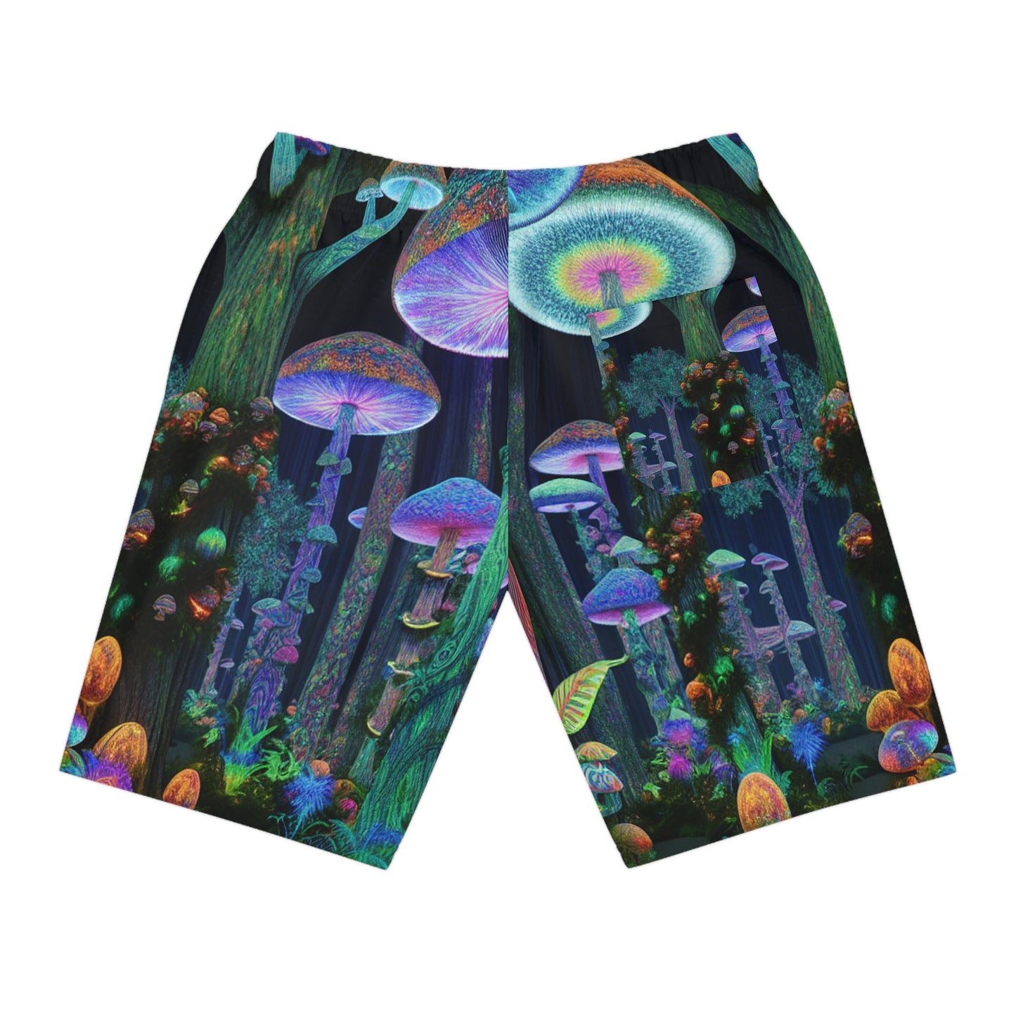 Milena Velasco - Psychedelic Streetwear Shorts