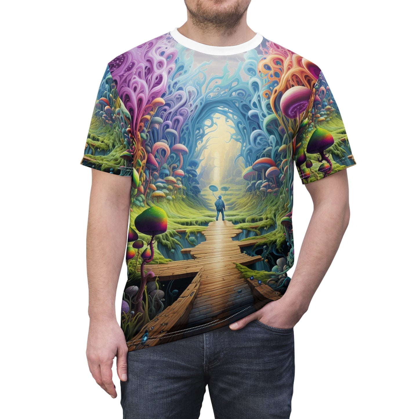 Cecilia Bellini - Trippy Surreal Psychedelic Tee