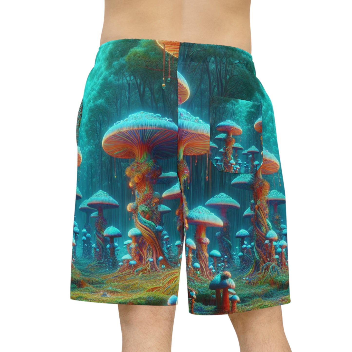 Anselmo Bellini - Psychedelic Streetwear Shorts