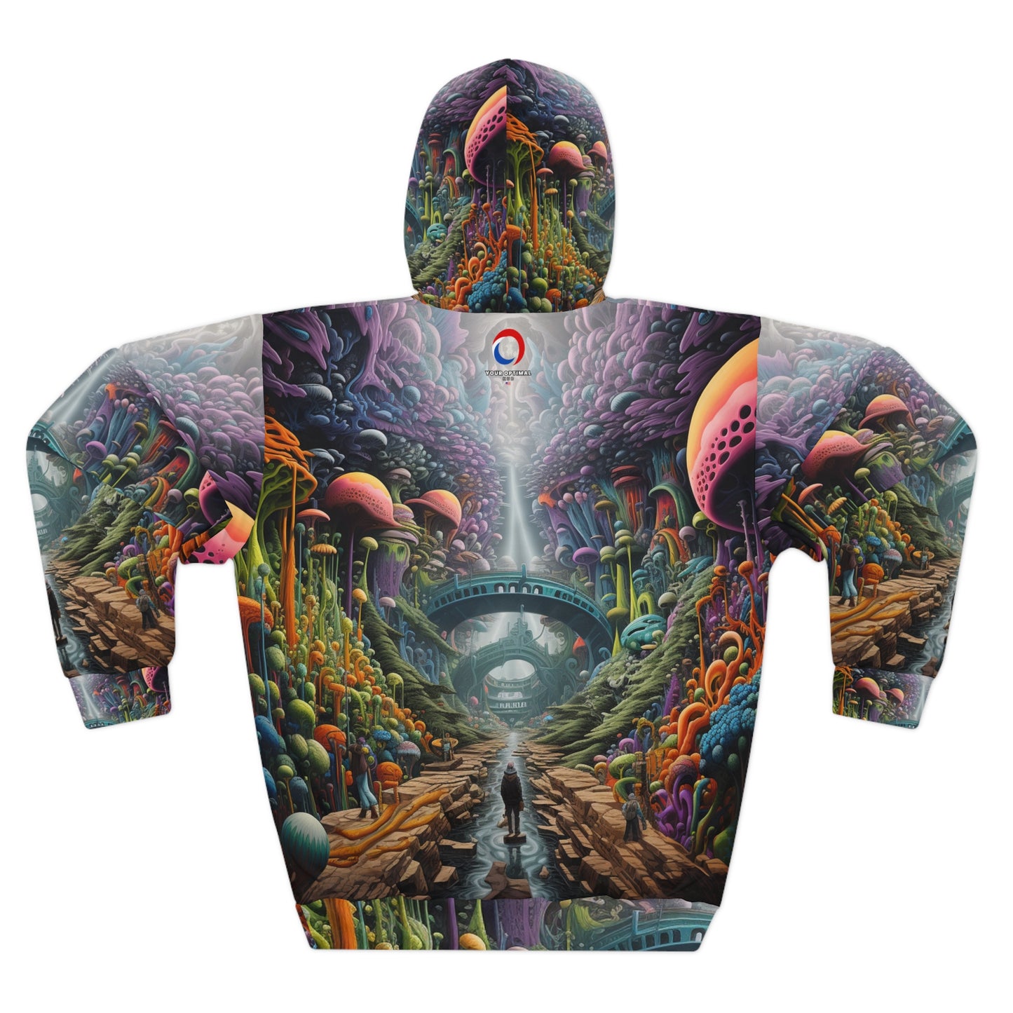 Isabella Veronese - Psychedelic Streetwear Hoodie