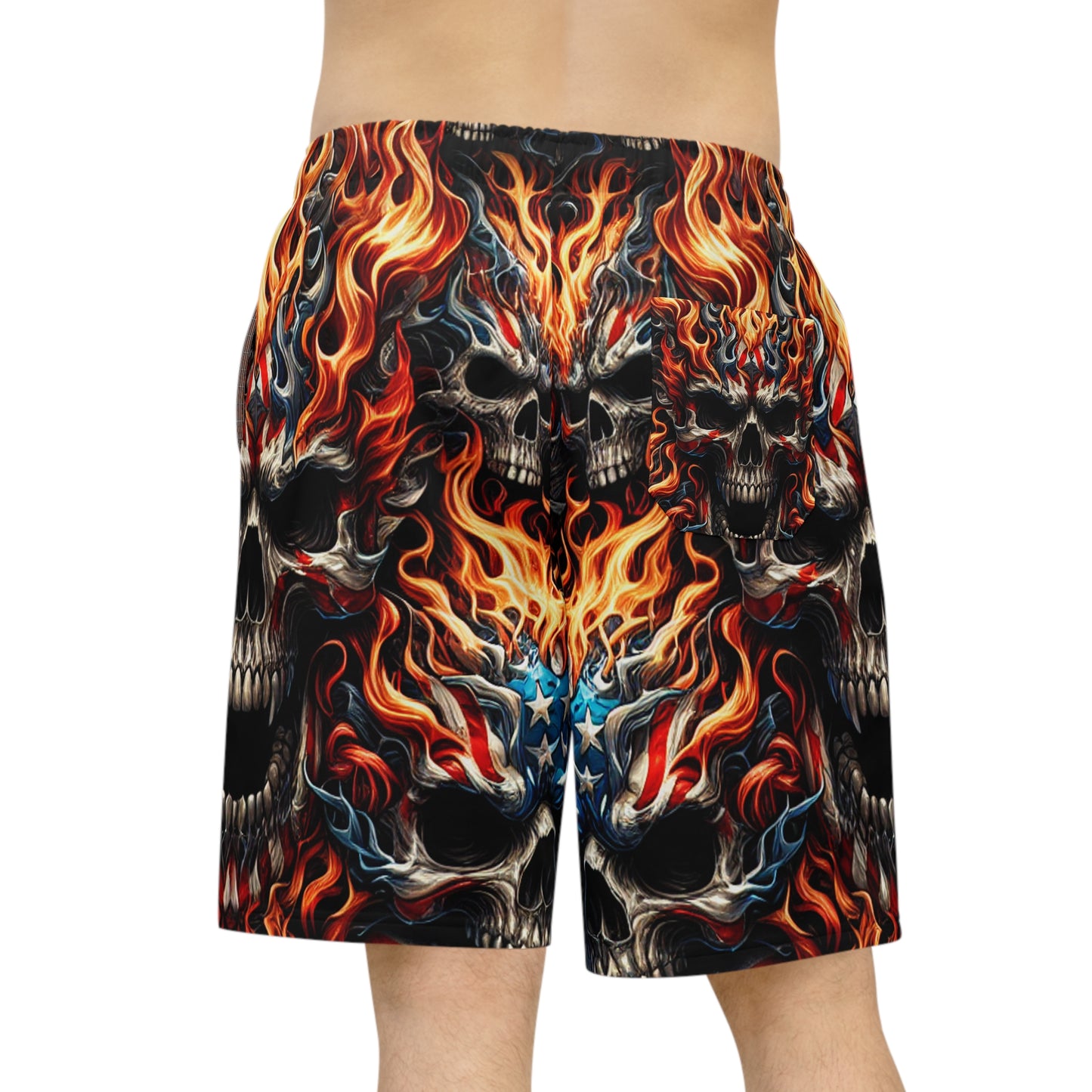 Blaze Fusion Shorts - Bold Patriotic Apparel