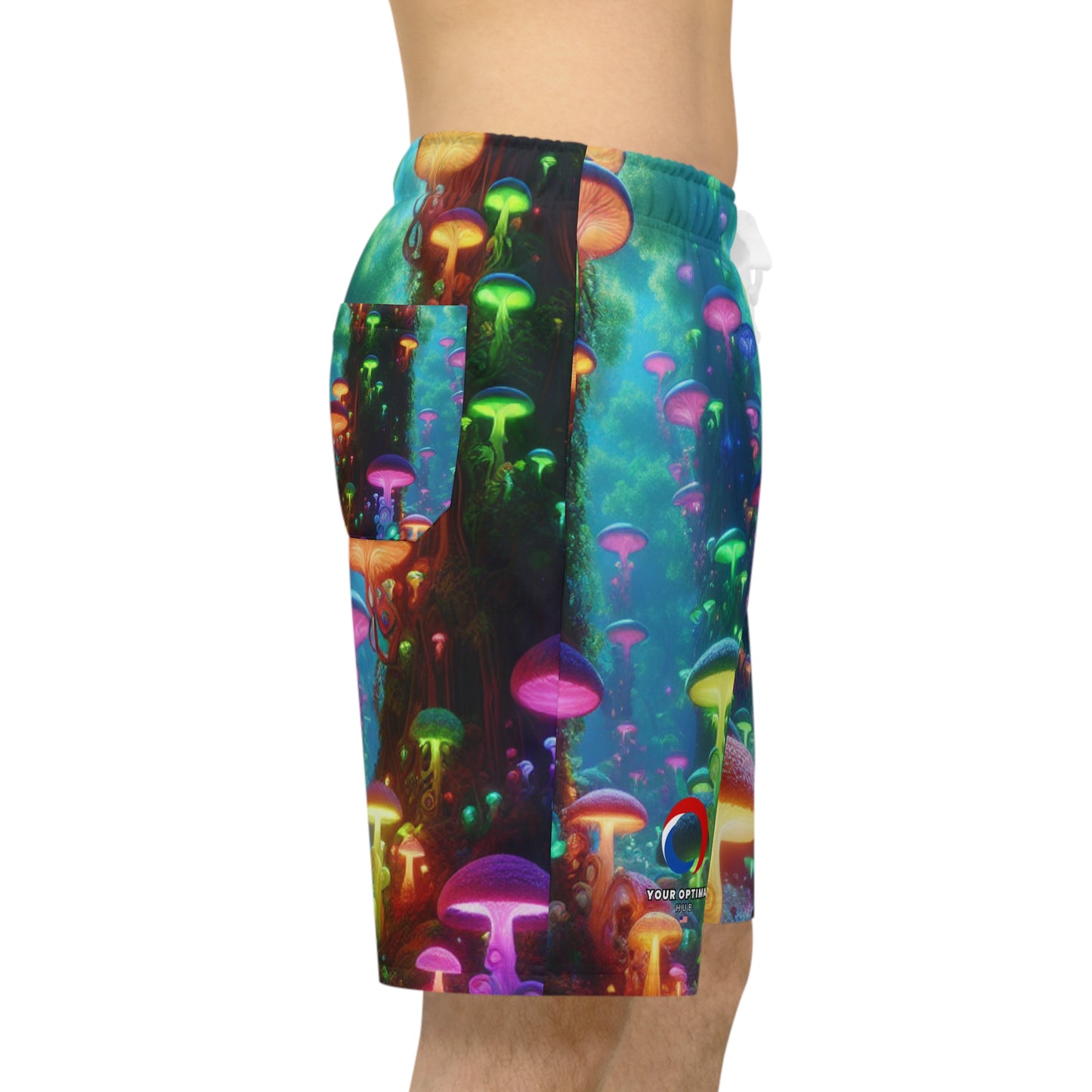 Theodora Florian - Blacklight Reactive Shorts