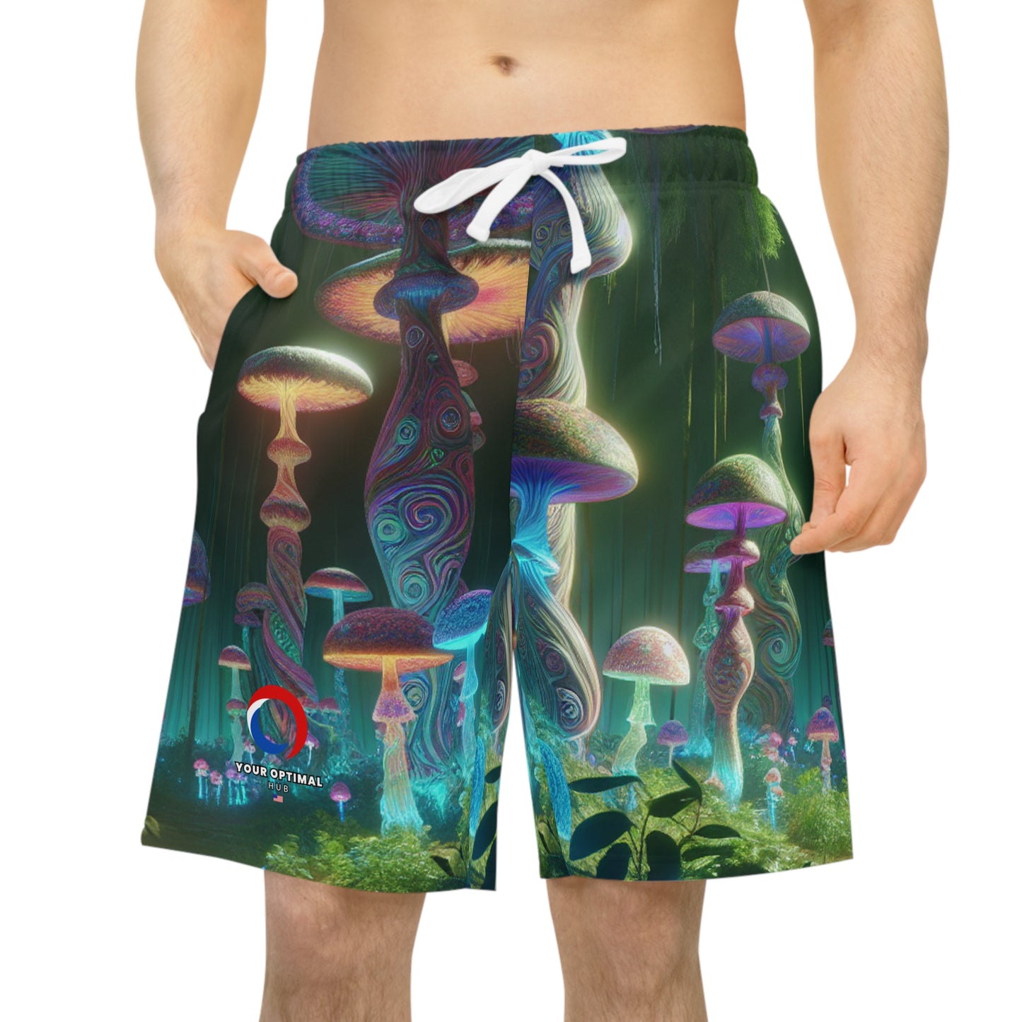 Seraphina da Vinci - Psychedelic Streetwear Shorts