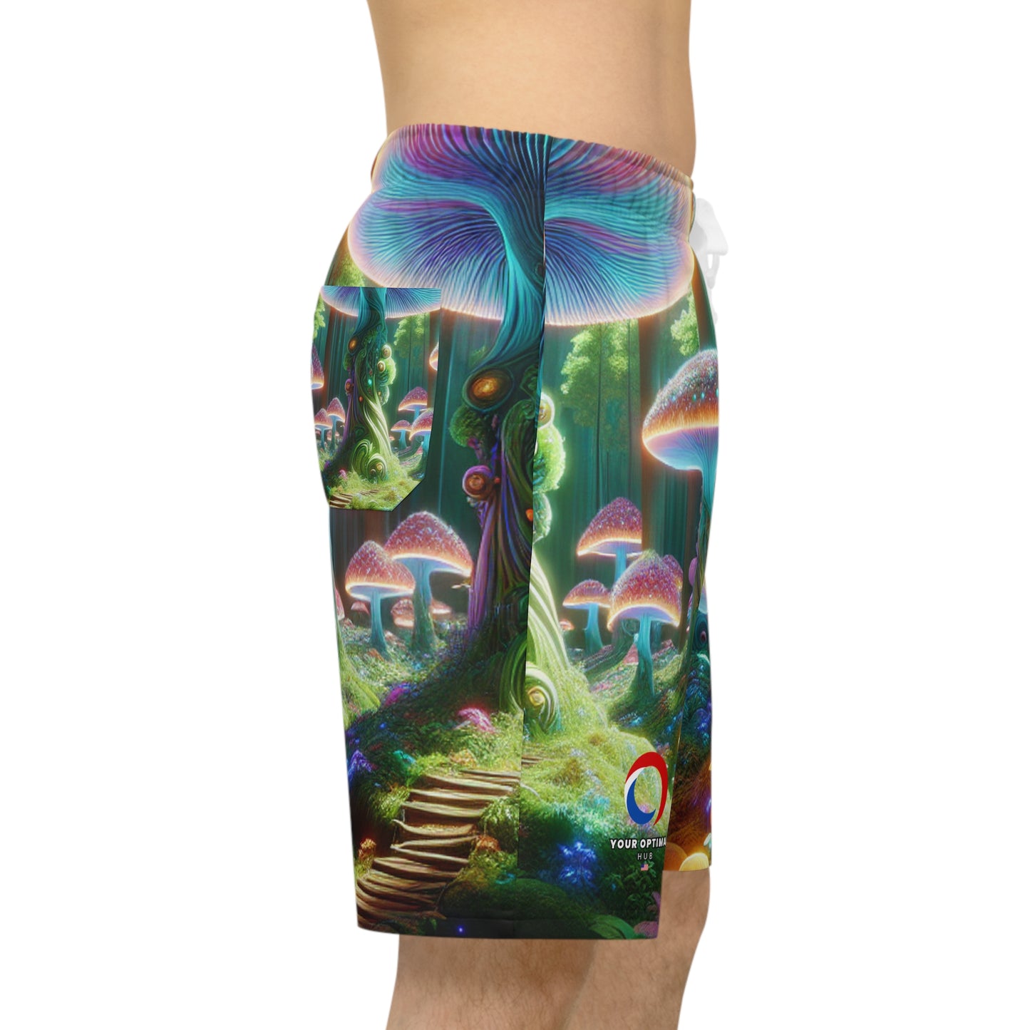 Ambrosia Delvecchio - Blacklight Reactive Shorts