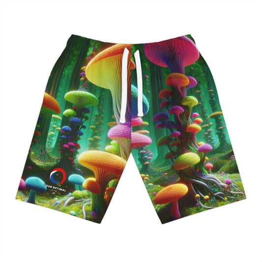 Raphaelle Verona - Psychedelic Streetwear Shorts