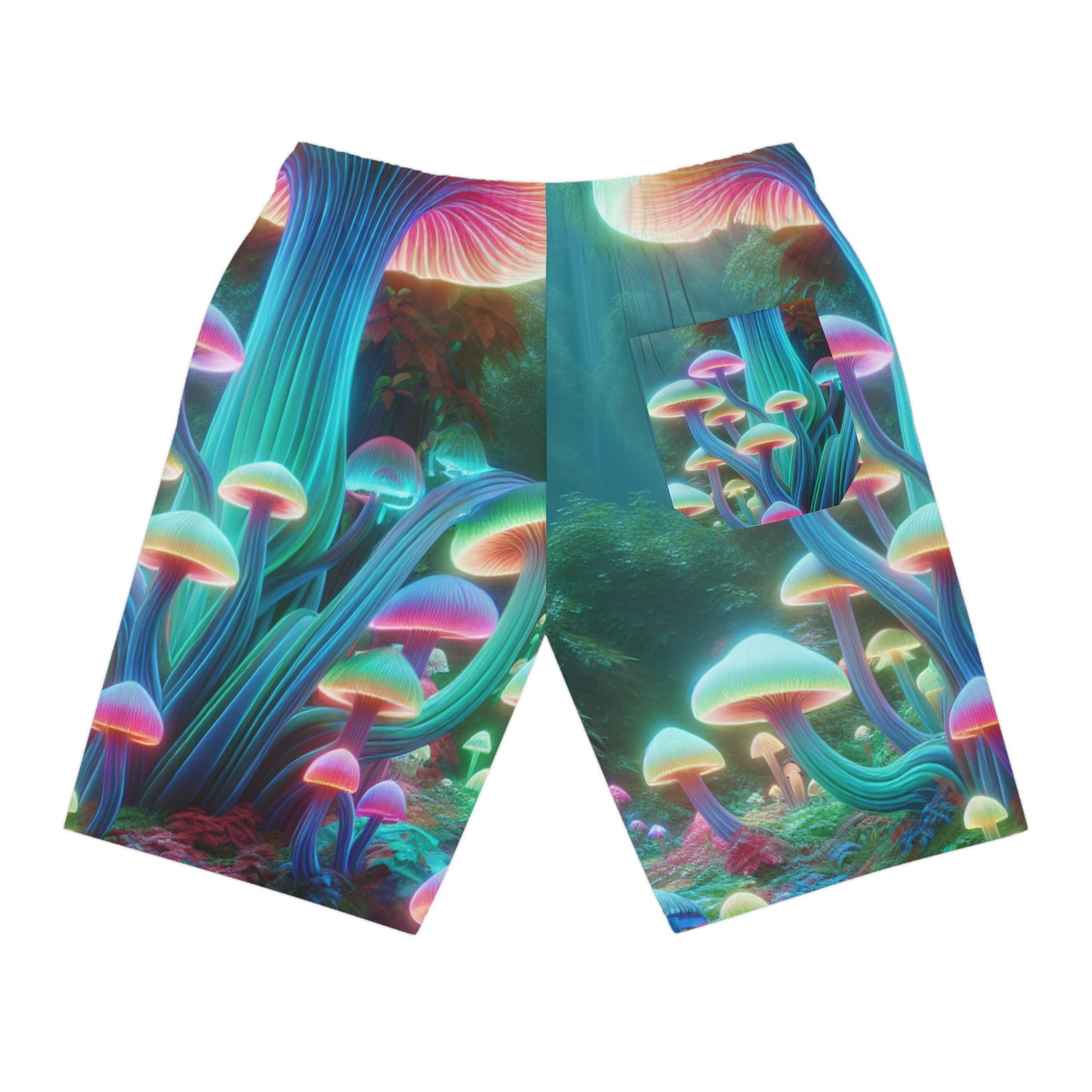 Eliana Fioravante - Psychedelic Streetwear Shorts