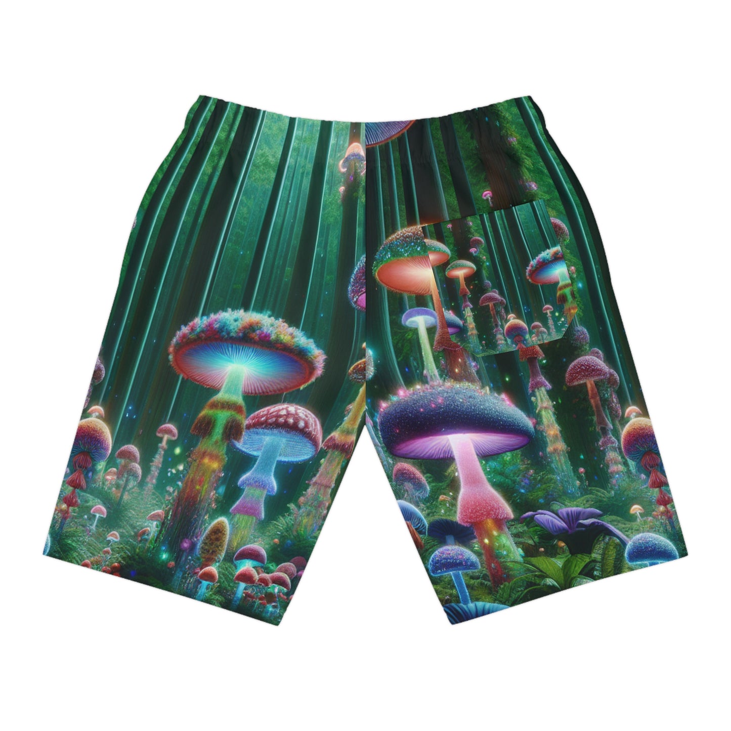 Isabella Gentileschi - Psychedelic Streetwear Shorts