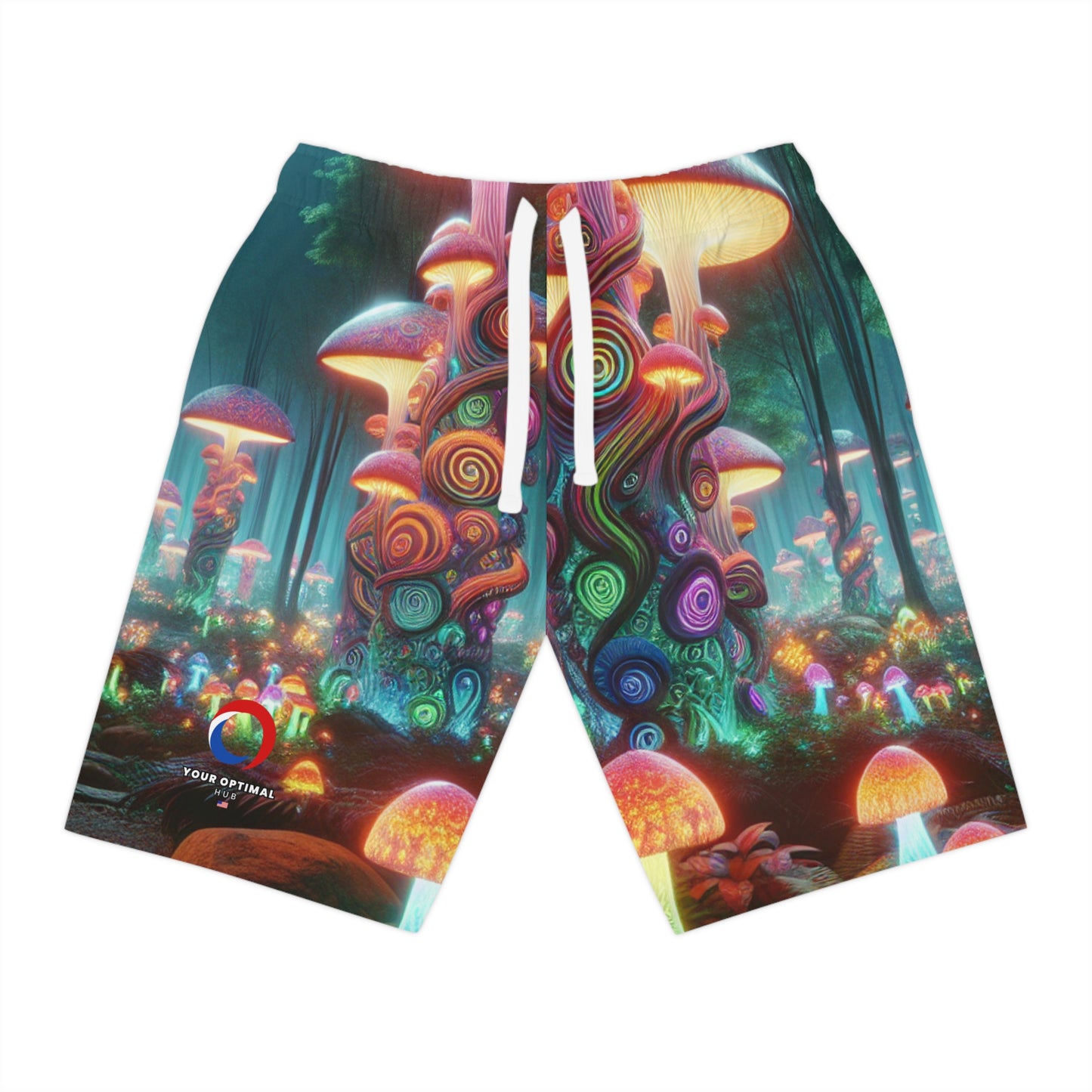 Isabella Fontaine - Blacklight Reactive Shorts