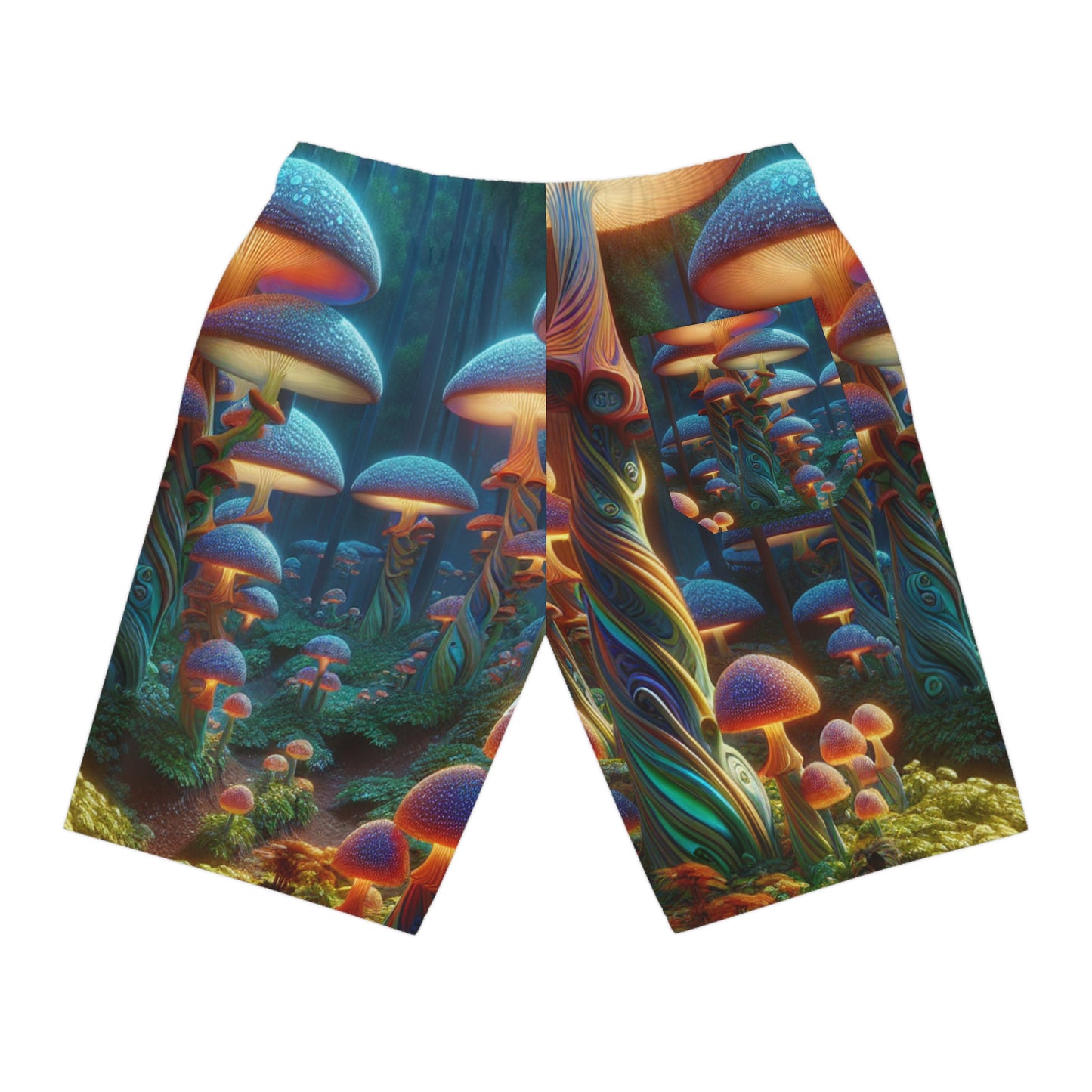 Isabella Fiammetta - Blacklight Reactive Shorts