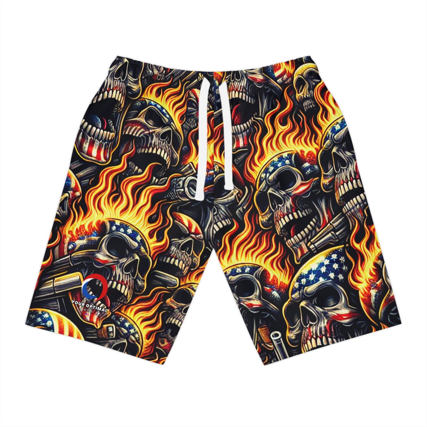 Ghostflame Liberty Shorts - Bold Patriotic Apparel