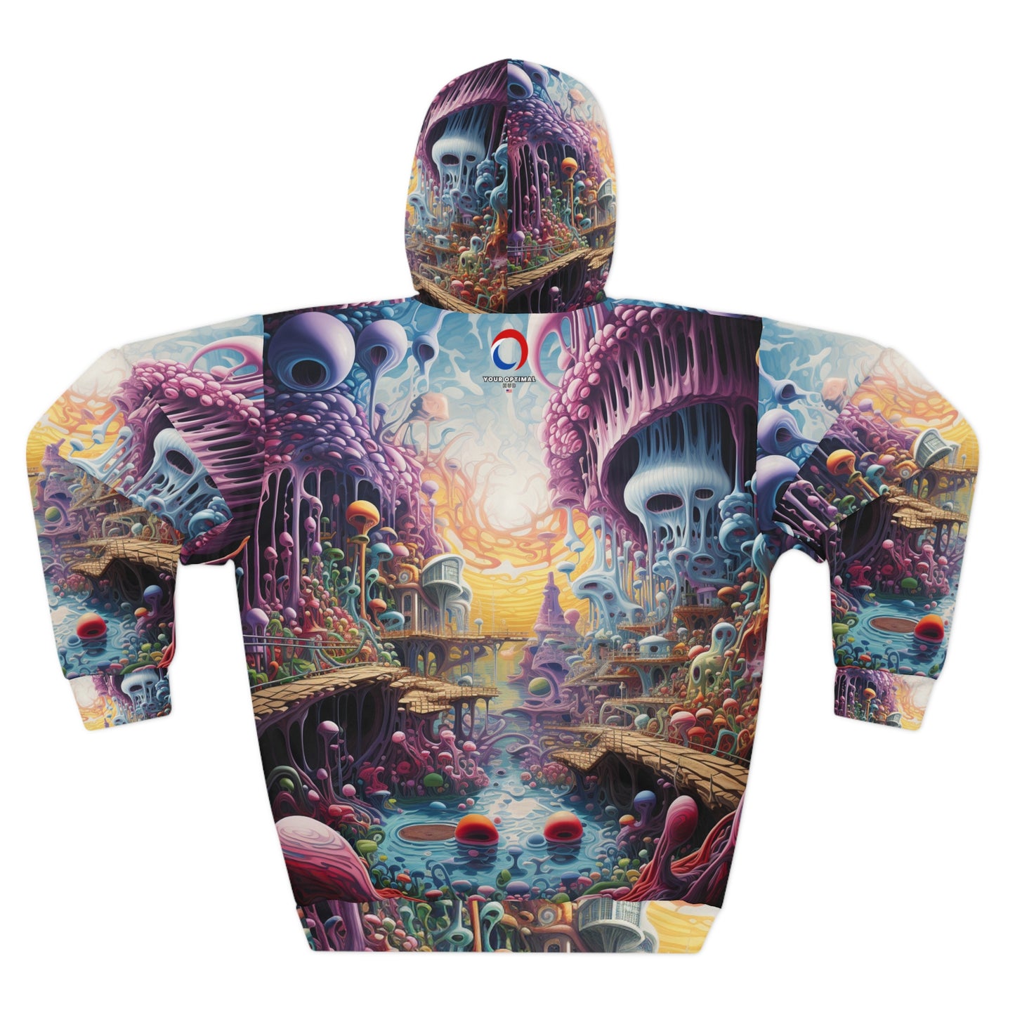 Amelia Santoro - Psychedelic Streetwear Hoodie