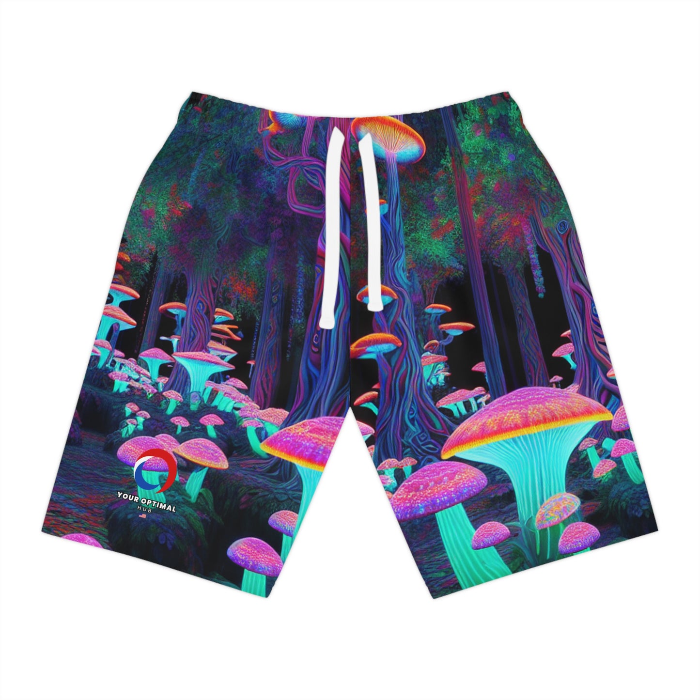 Isabella DaVinci - Psychedelic Streetwear Shorts