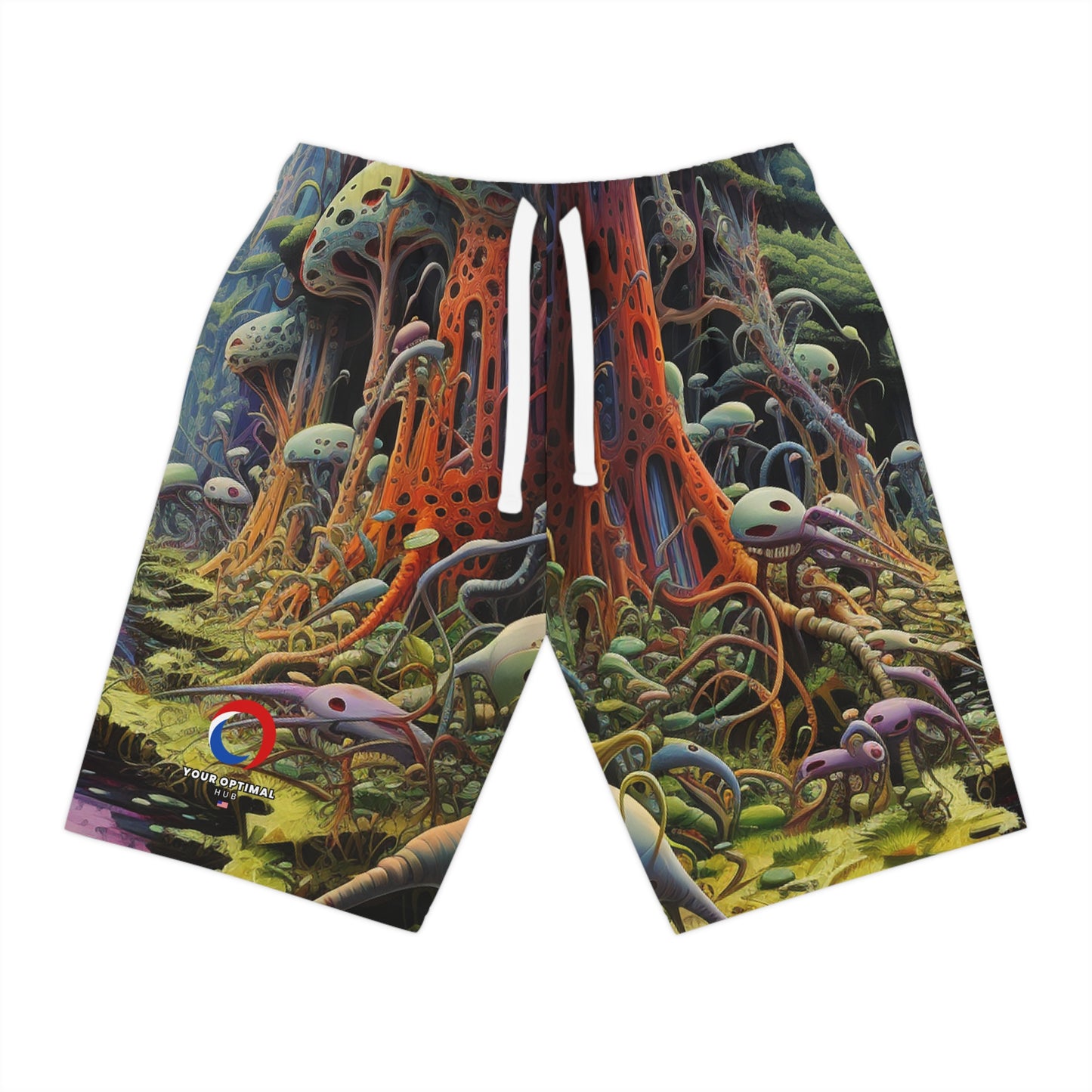 Celestino Bellini - Psychedelic Streetwear Shorts