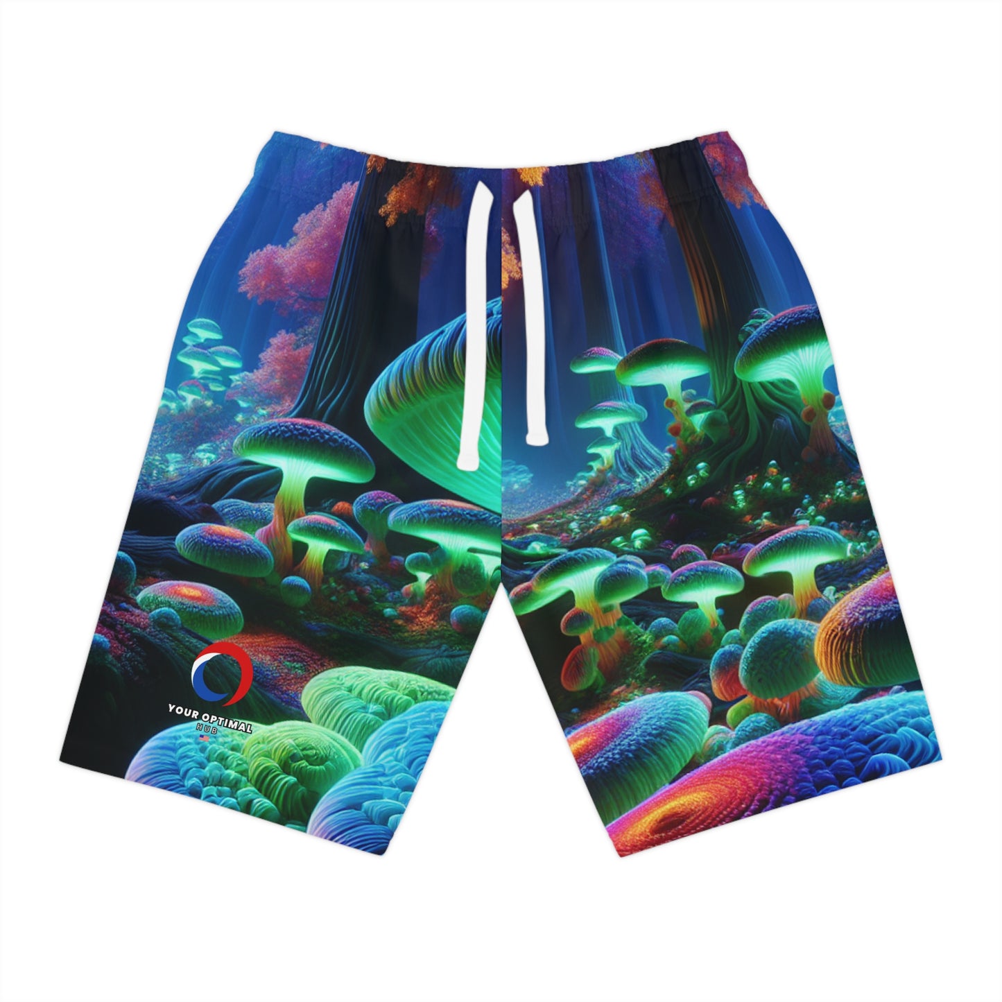 Mariana Delacroix - Psychedelic Streetwear Shorts