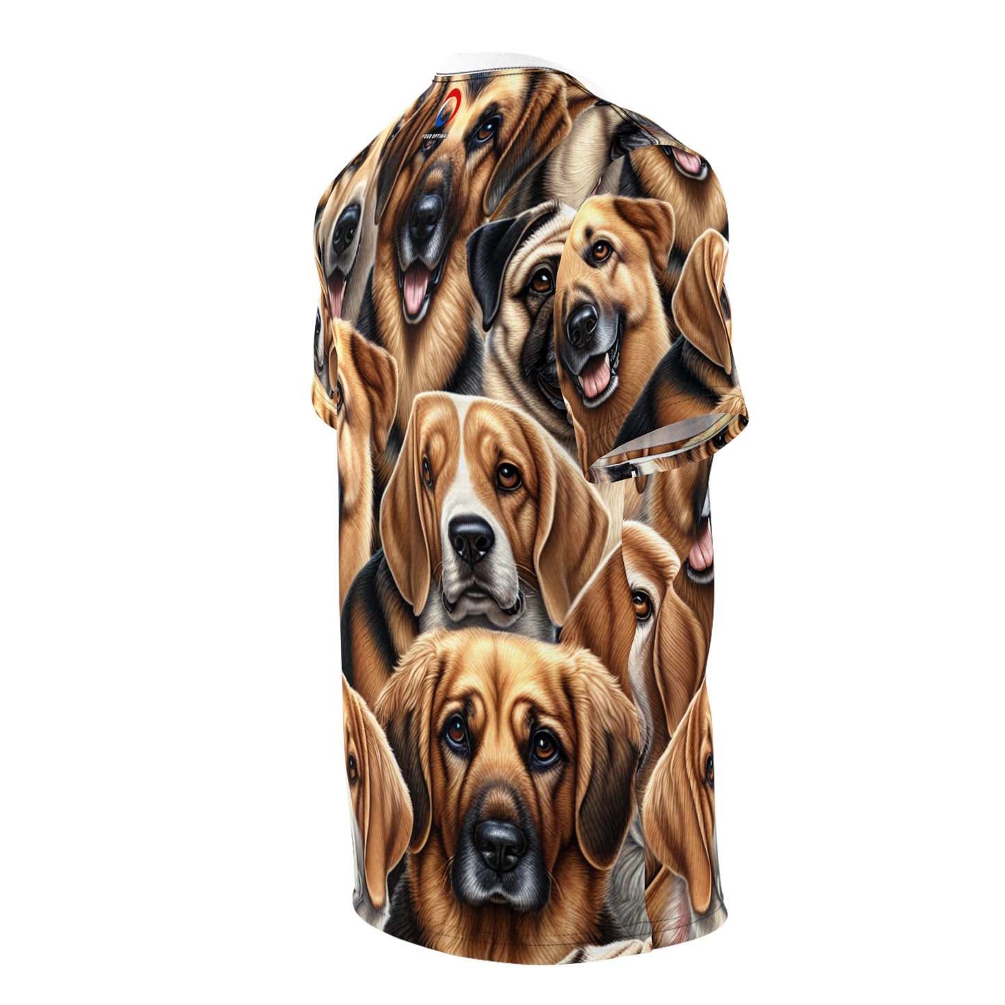 Furry Fiesta Repeater Top - Dog Breed Fashion Tee