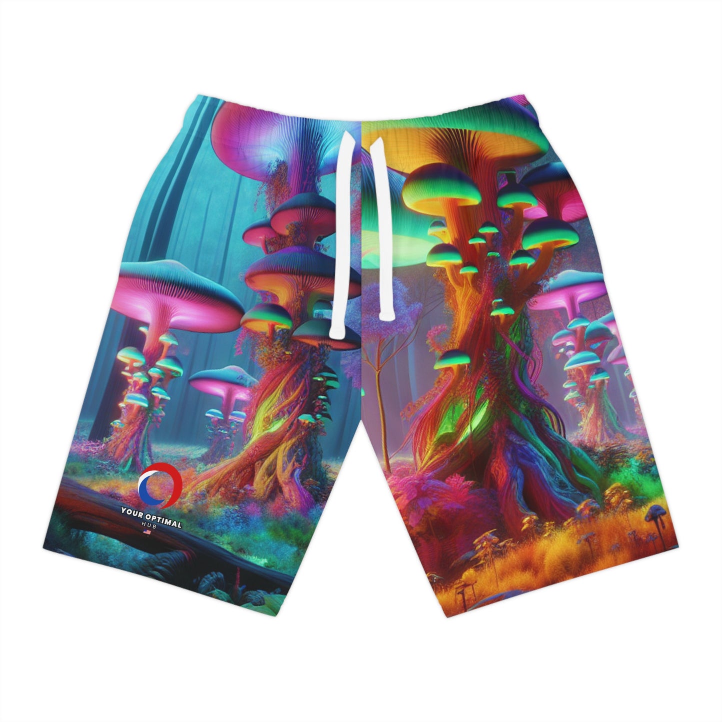 Emilia Strozzi - Psychedelic Streetwear Shorts