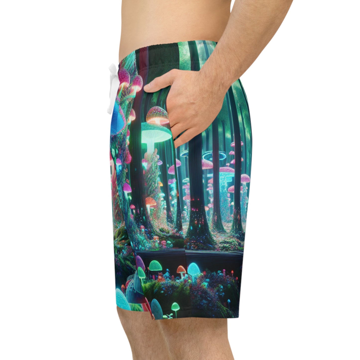 Isabella Delacour - Blacklight Reactive Shorts