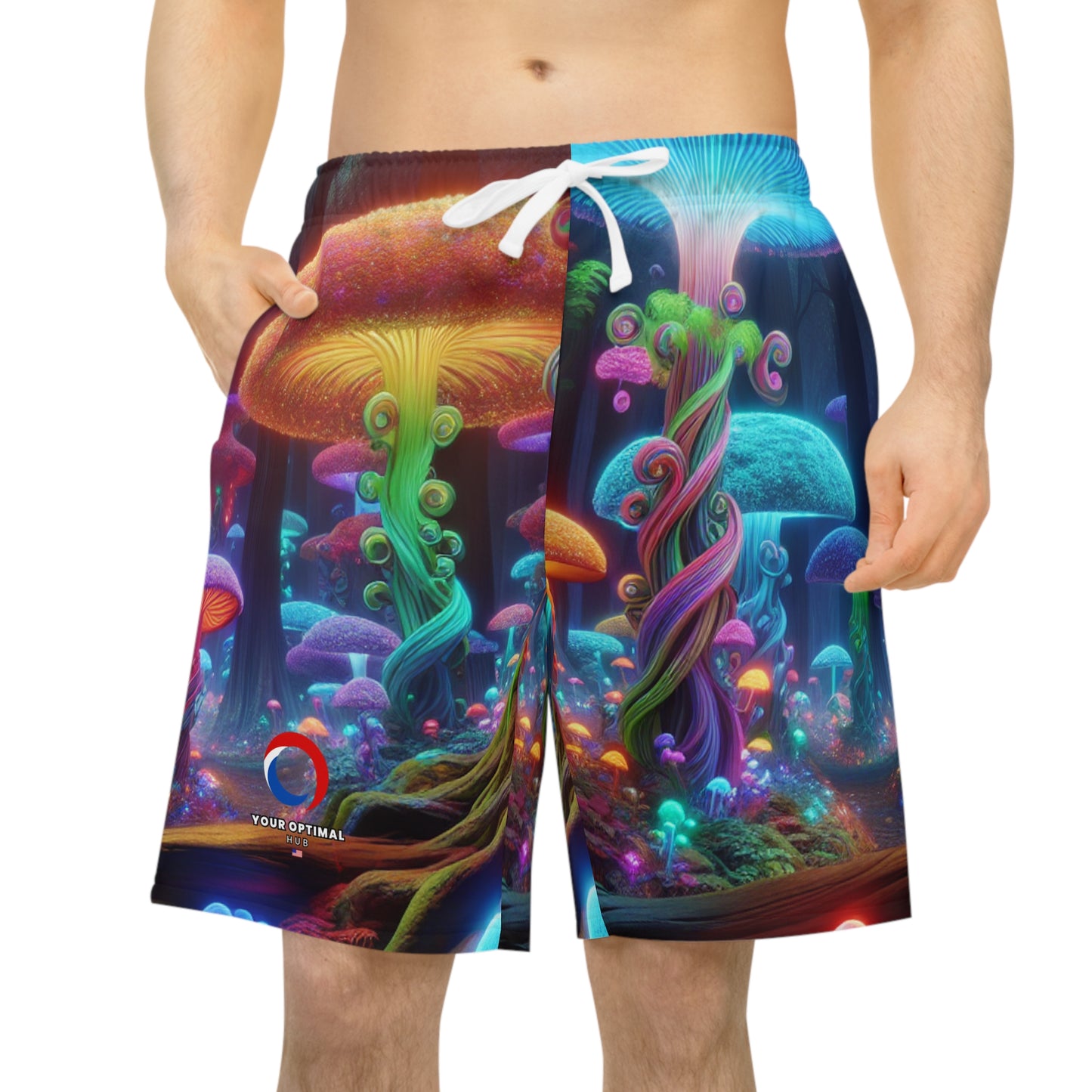 Isabella Vanetti - Blacklight Reactive Shorts