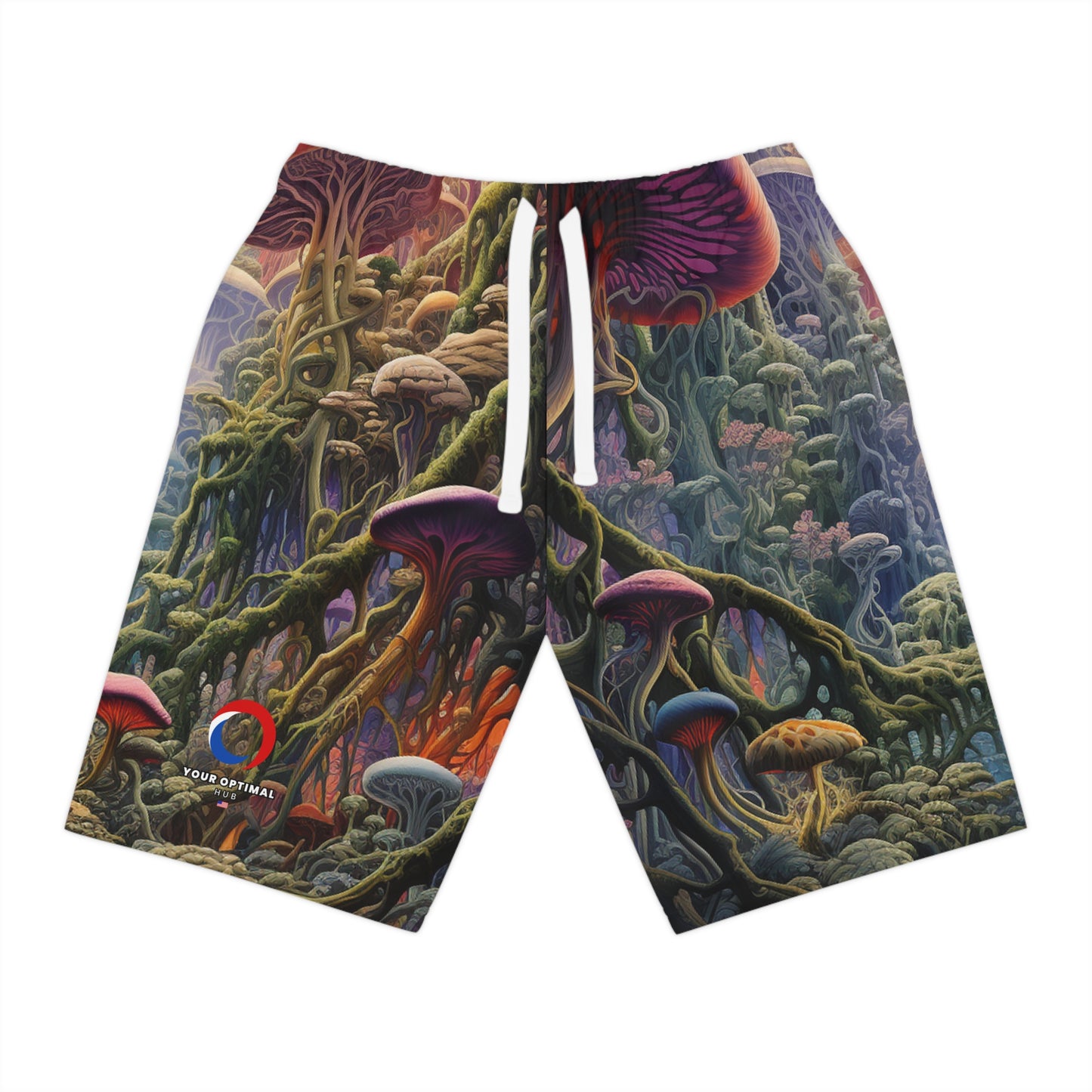 Aurelia Baroqueini - Psychedelic Streetwear Shorts