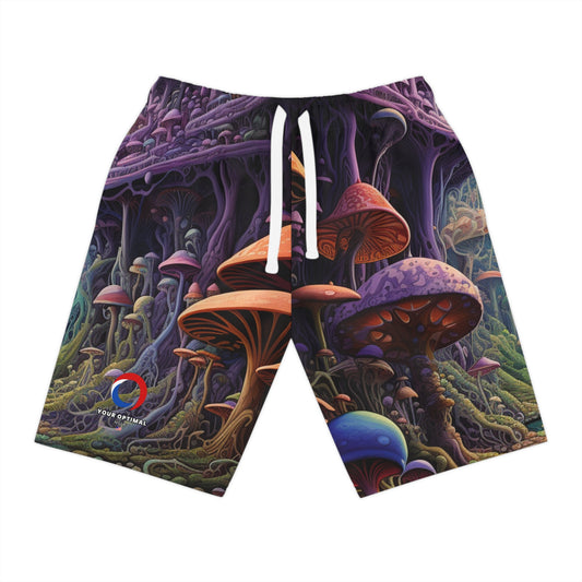 Clementina Da Vinci - Psychedelic Streetwear Shorts