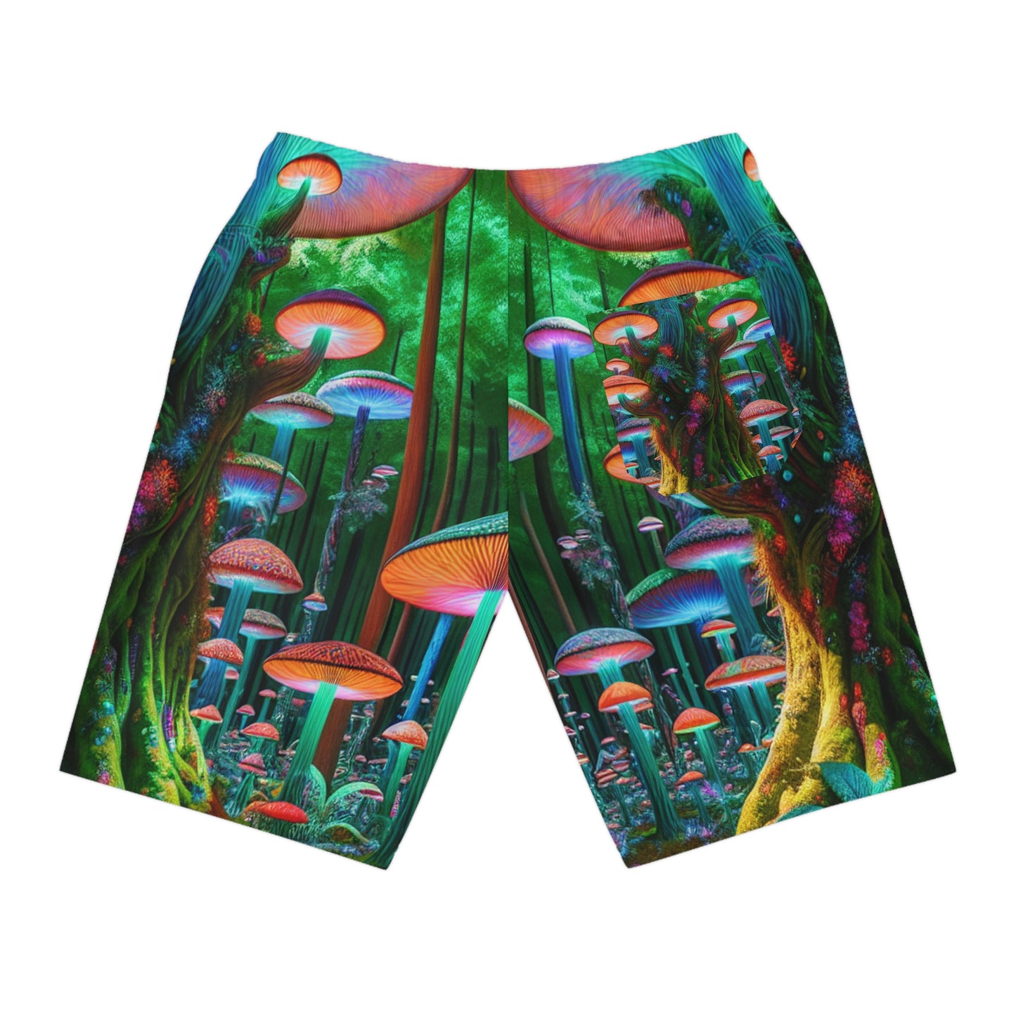 Isabella Valestro - Psychedelic Streetwear Shorts