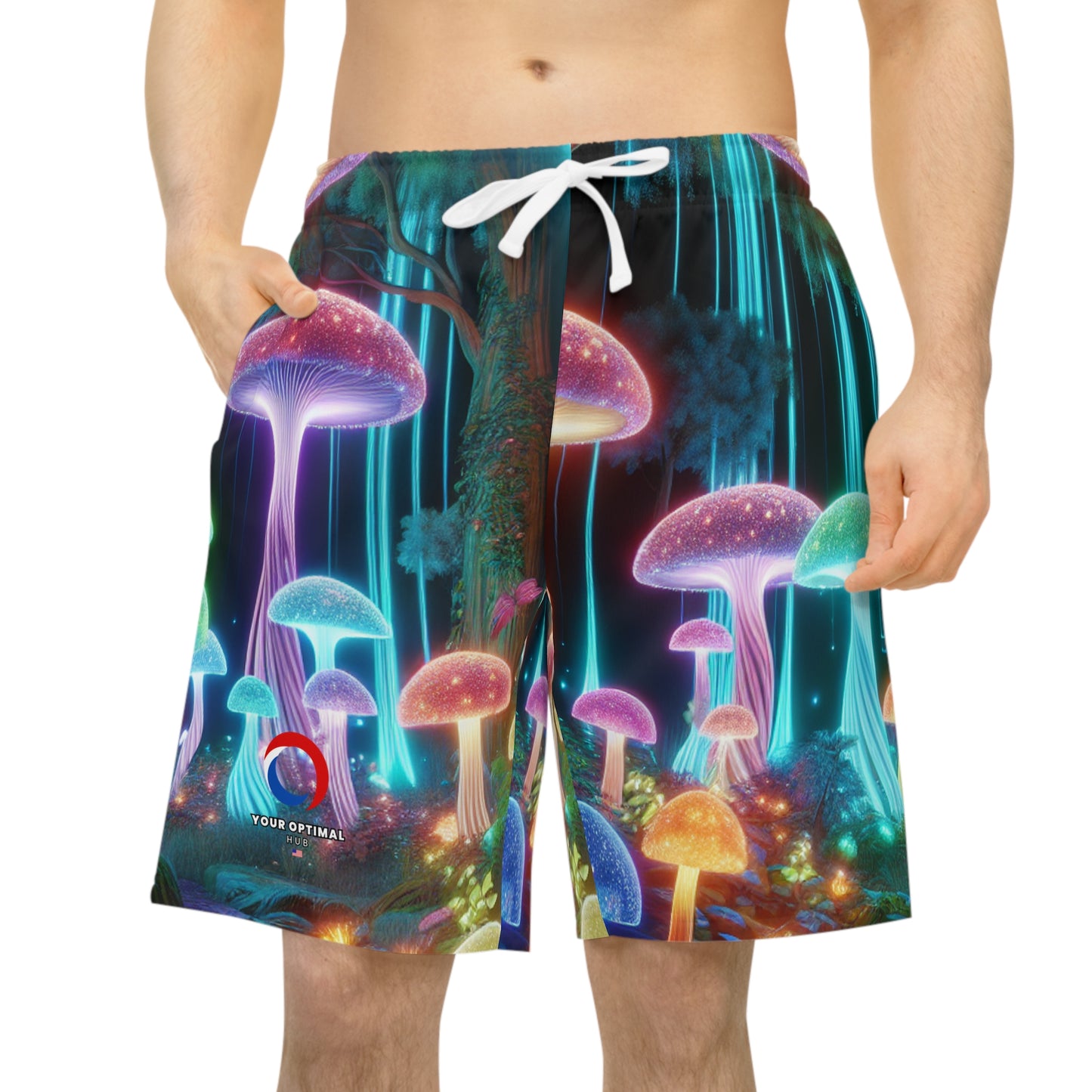 Clarissa Vanloop - Psychedelic Streetwear Shorts