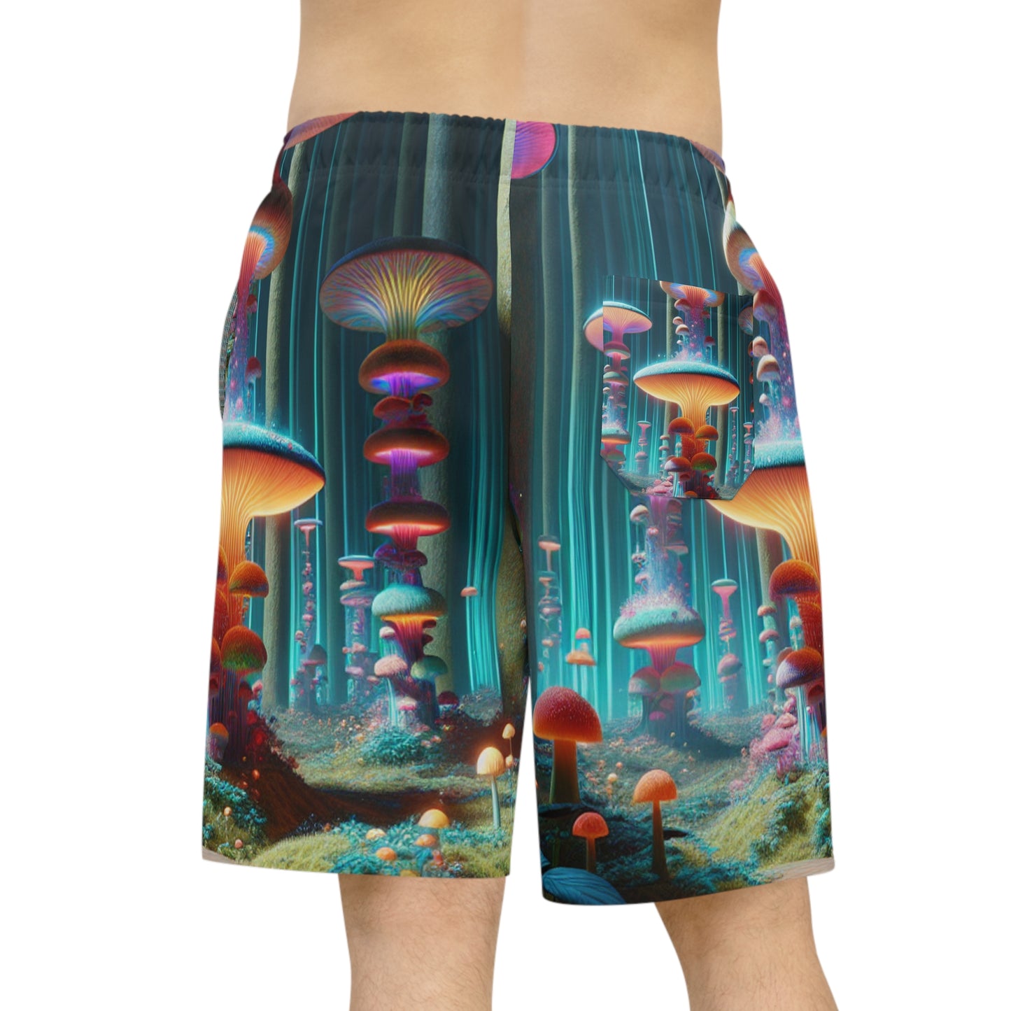 Alessandra Caravaggio - Psychedelic Streetwear Shorts