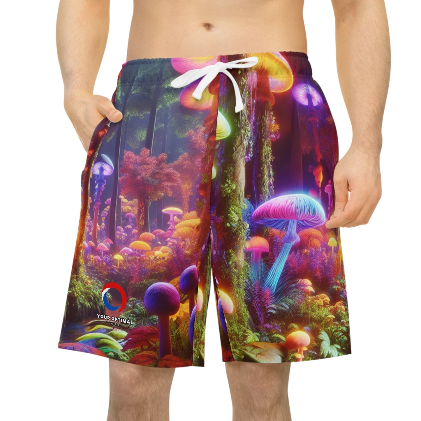 Isabella Romano - Psychedelic Streetwear Shorts