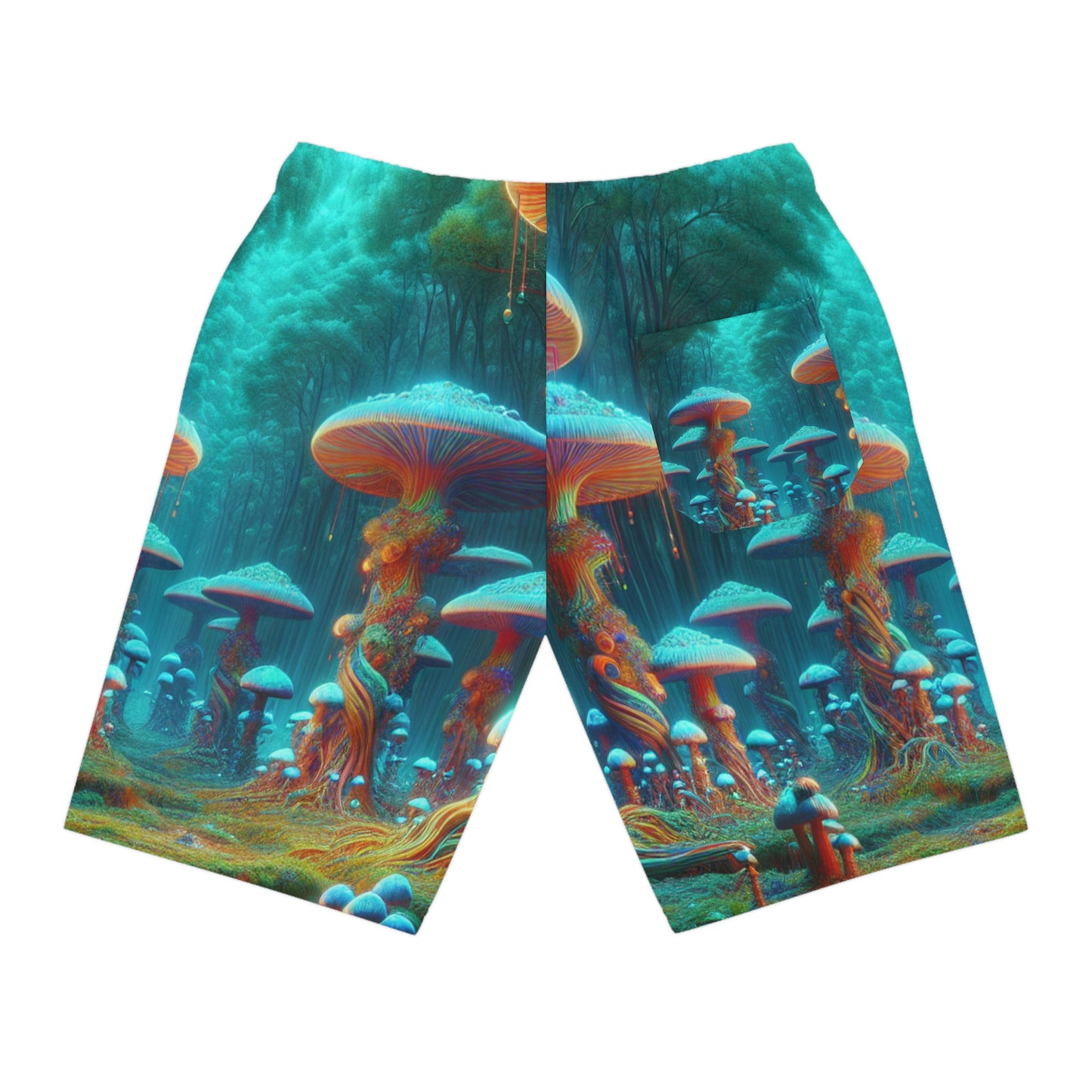 Anselmo Bellini - Psychedelic Streetwear Shorts