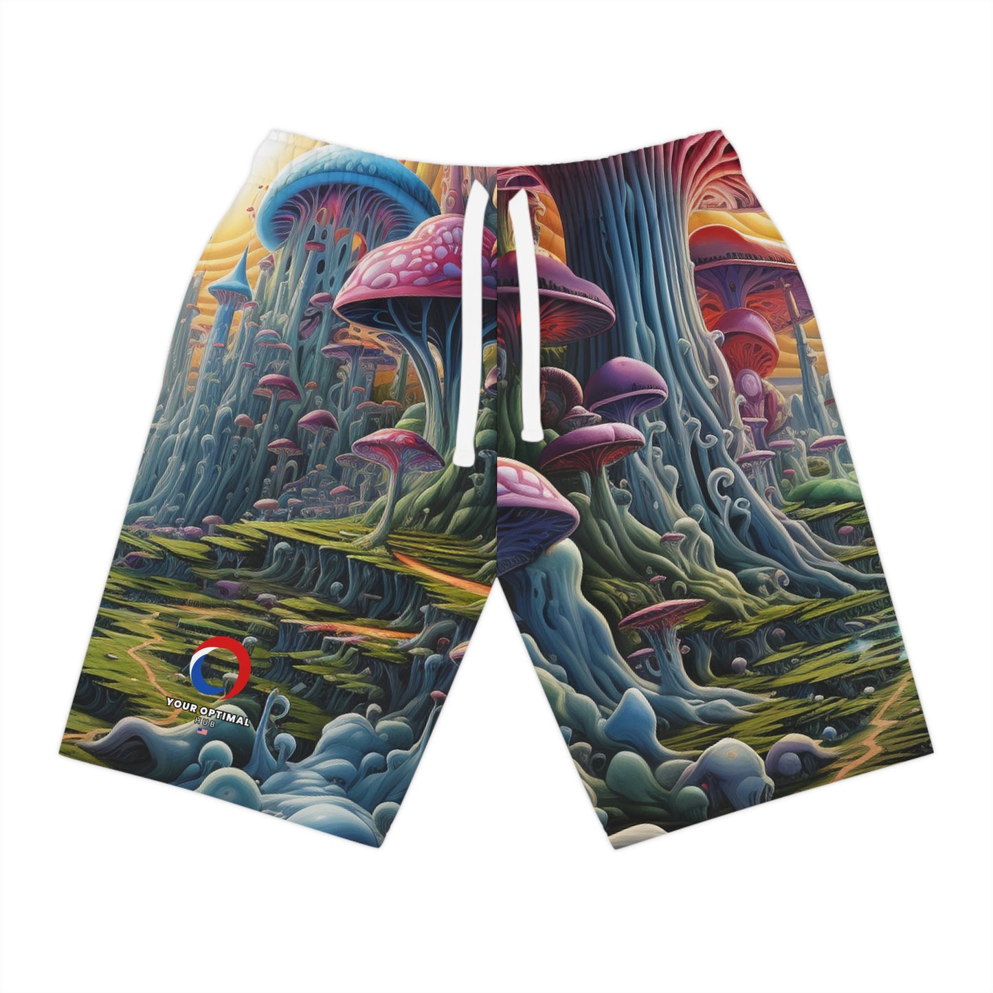 Isabella Verrocchio - Psychedelic Streetwear Shorts