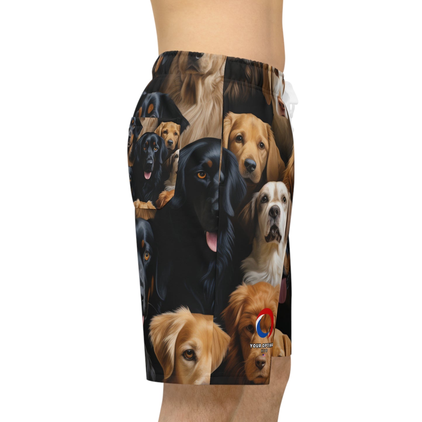 Tail Waggers True-to-Life Shorts - Bold Dog Art Shorts