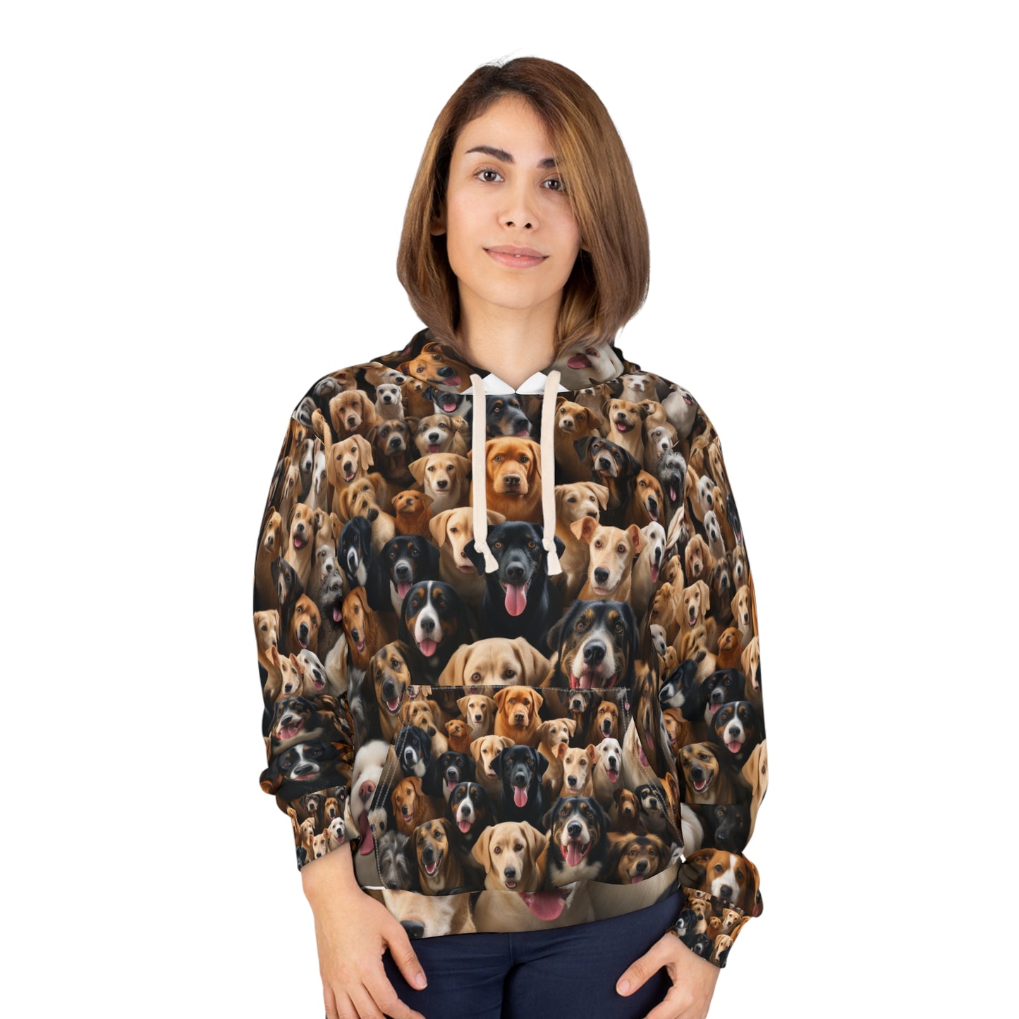 Ultra Photo-Realistic Canine Hoodie - Bold Dog Art Hoodie