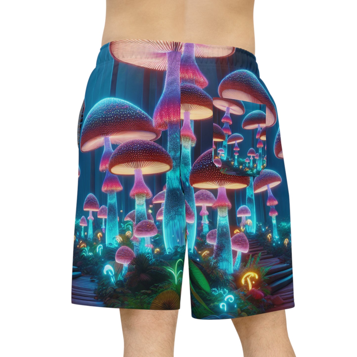 Leonardo Sforza - Psychedelic Streetwear Shorts