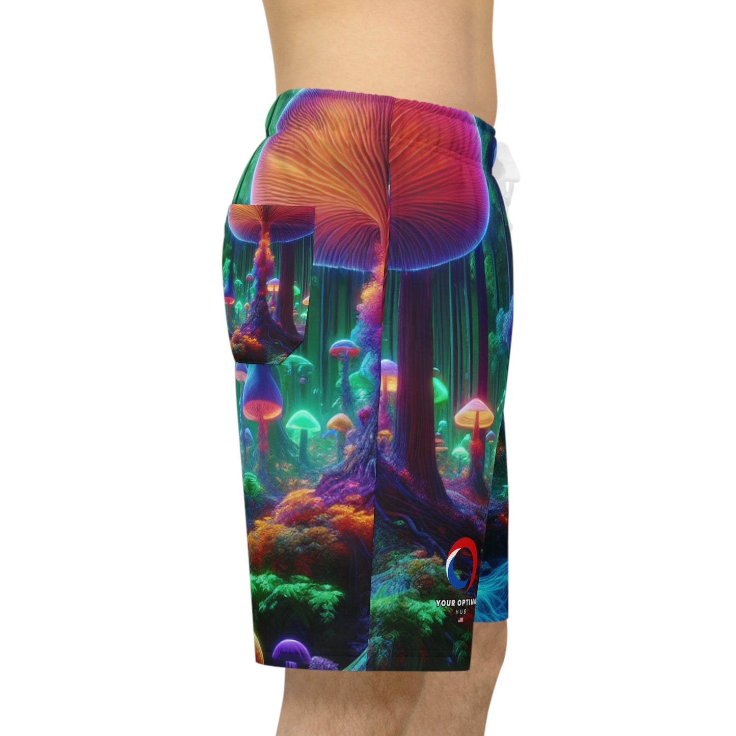 Isabella Dell'Arte - Blacklight Reactive Shorts