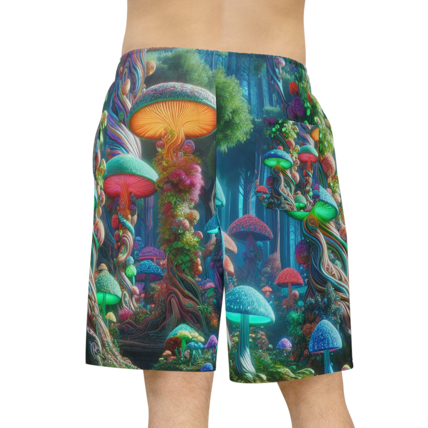 Leonardo Mancini - Psychedelic Streetwear Shorts