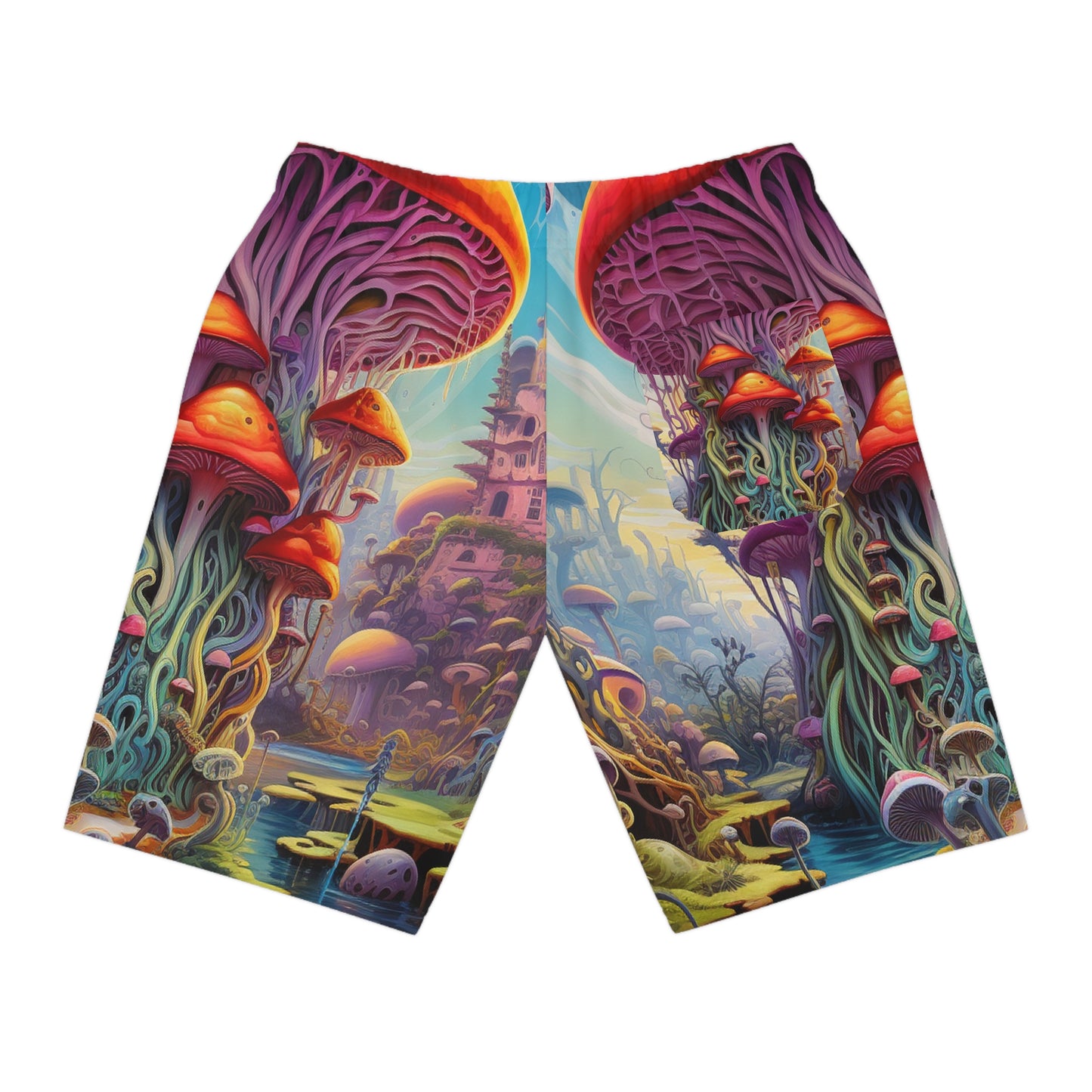 Amelia VanDerloren - Psychedelic Streetwear Shorts