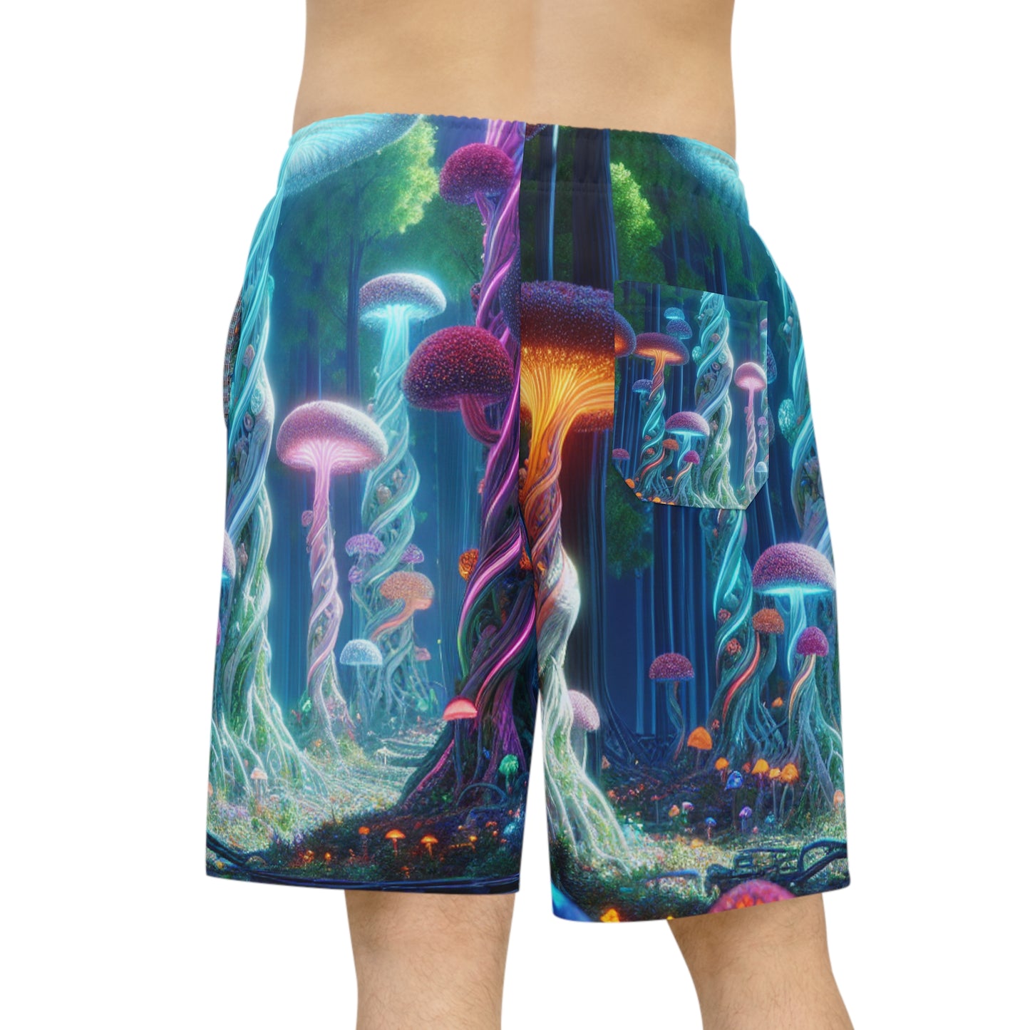 Amadeo Bellini - Psychedelic Streetwear Shorts