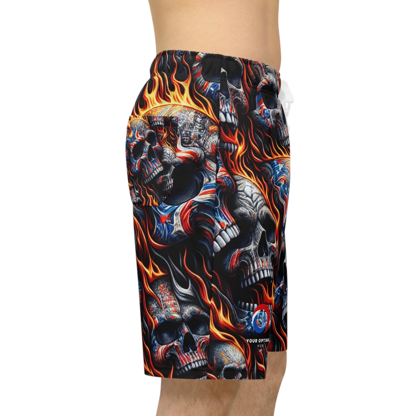 Spectral Fury Shorts - Bold Patriotic Apparel