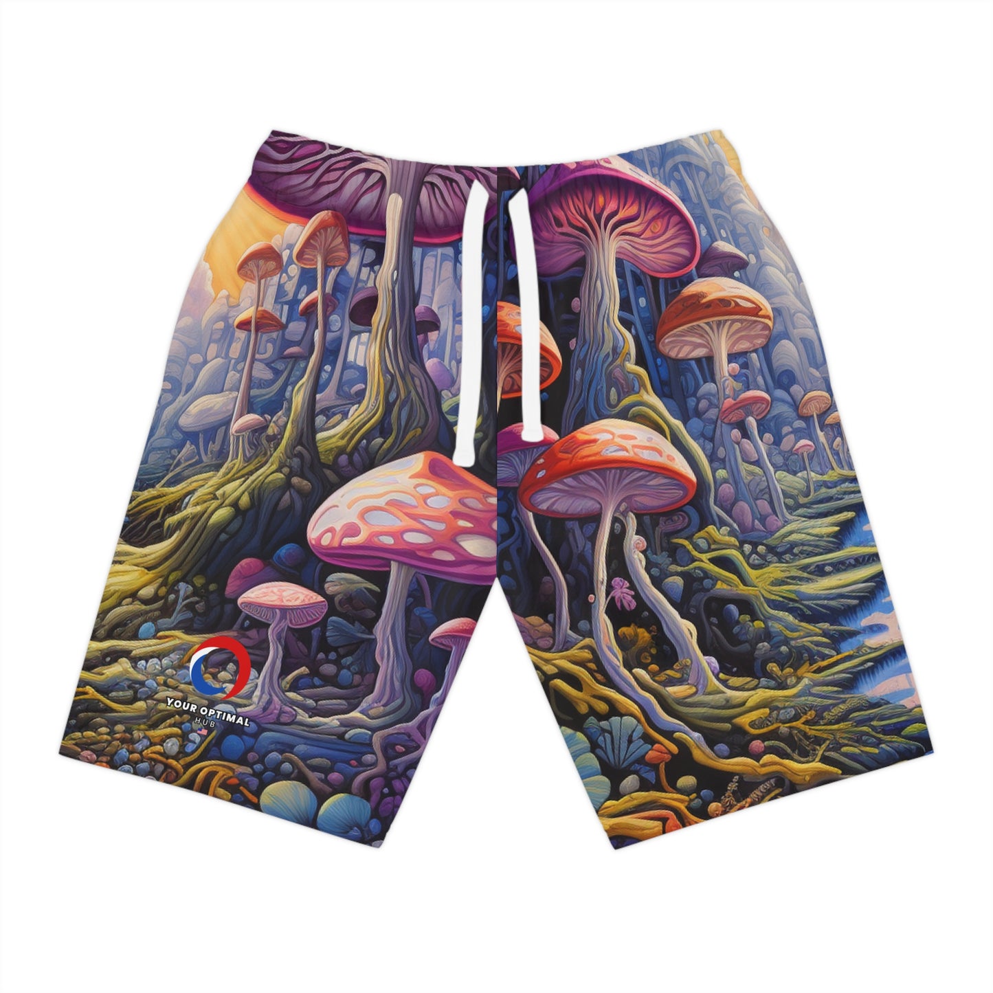 Amelia Van der Lune - Psychedelic Streetwear Shorts