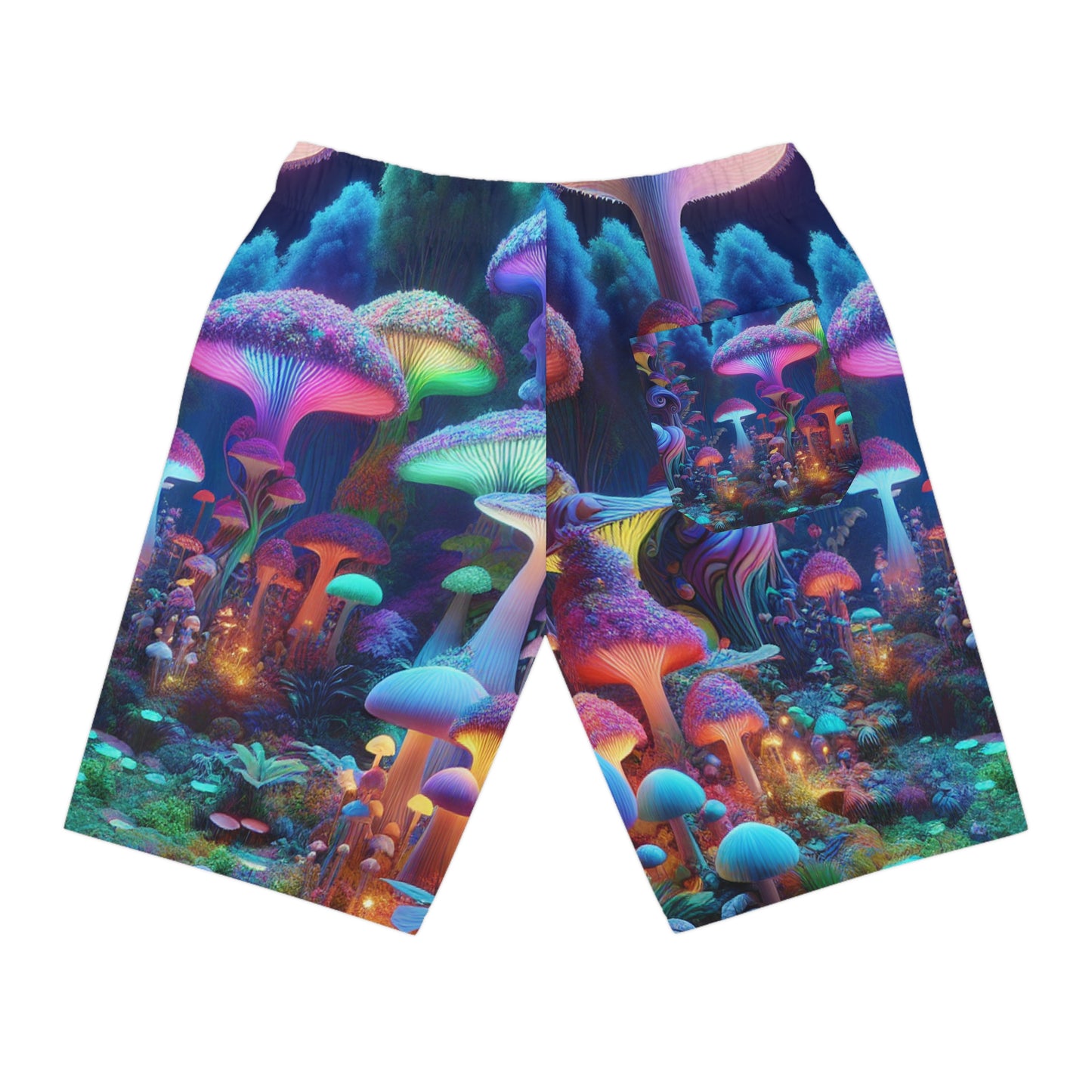 Benedetto Castelli - Blacklight Reactive Shorts