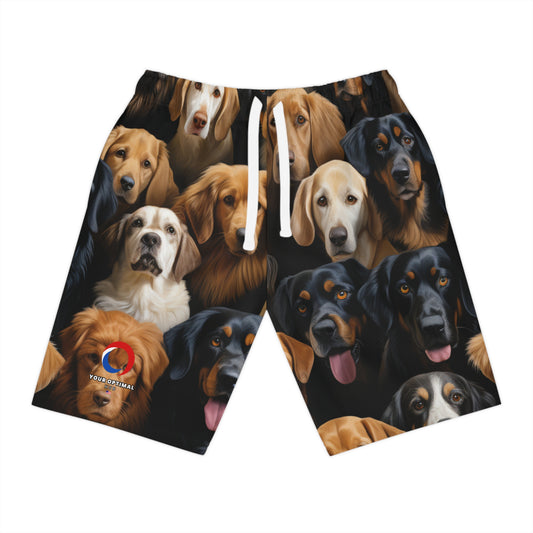 Tail Waggers True-to-Life Shorts - Bold Dog Art Shorts