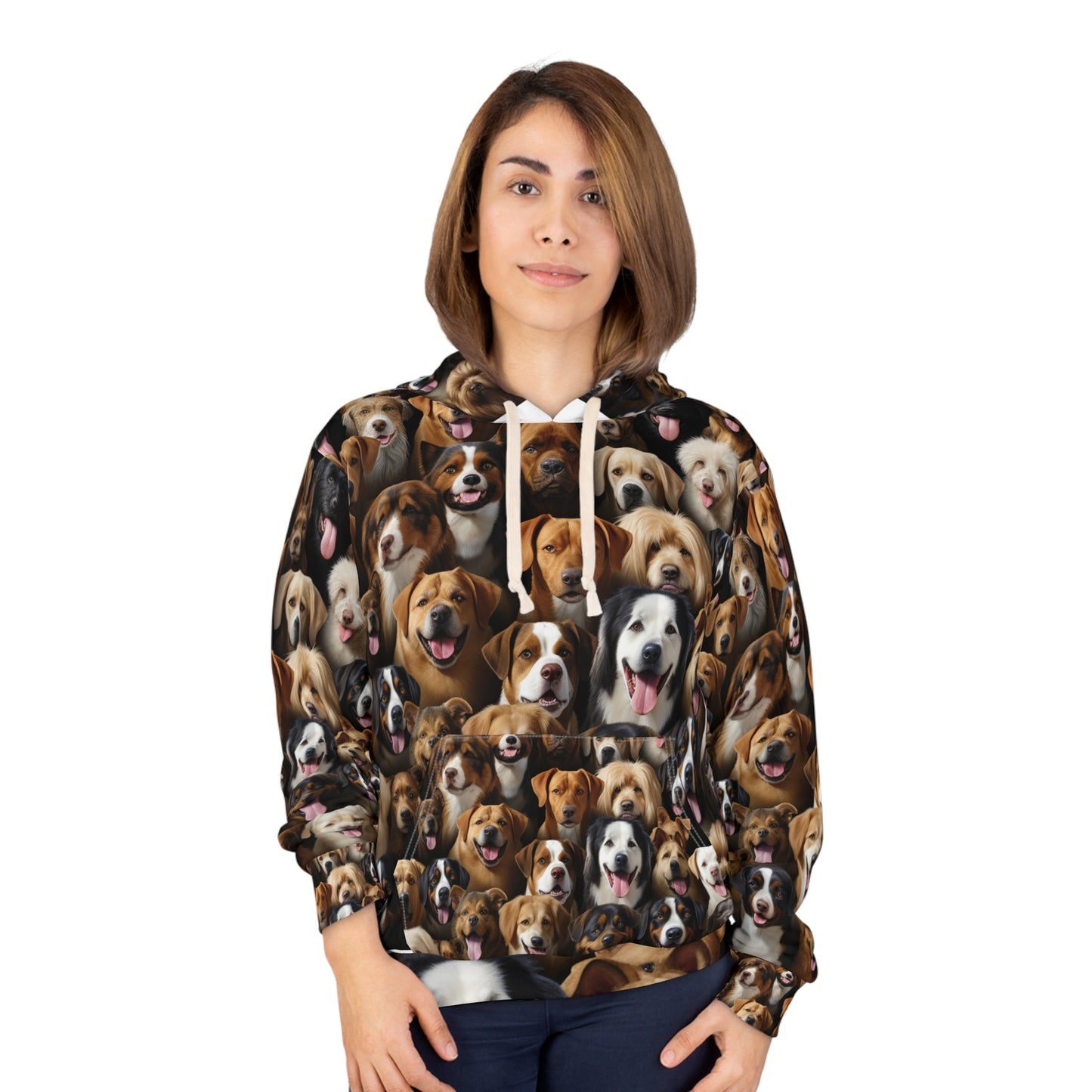 Life-Like Dog Art Hoodie - Bold Dog Art Hoodie